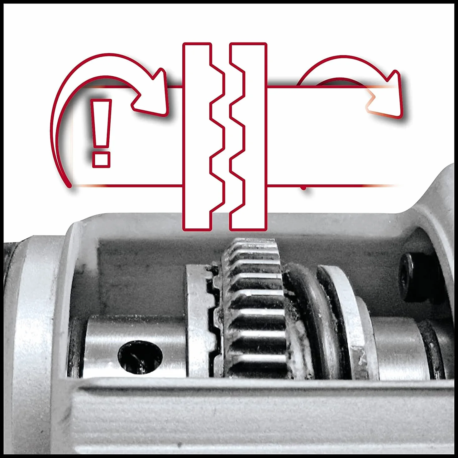 Einhell Tc-Rh 1600 Martello Tassellatore 4 Funzioni, 220-240 V, 1600 W, Rosso Nero, 44 X 36.5 X 13 Cm
