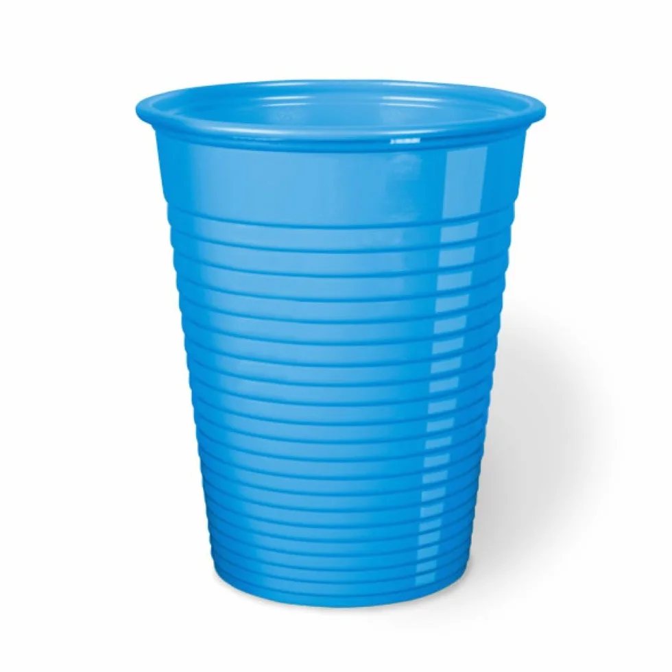 Bicchieri Plastica Usa e Getta Colorati 200 ml Monouso per Acqua e Bibite, Made in Italy