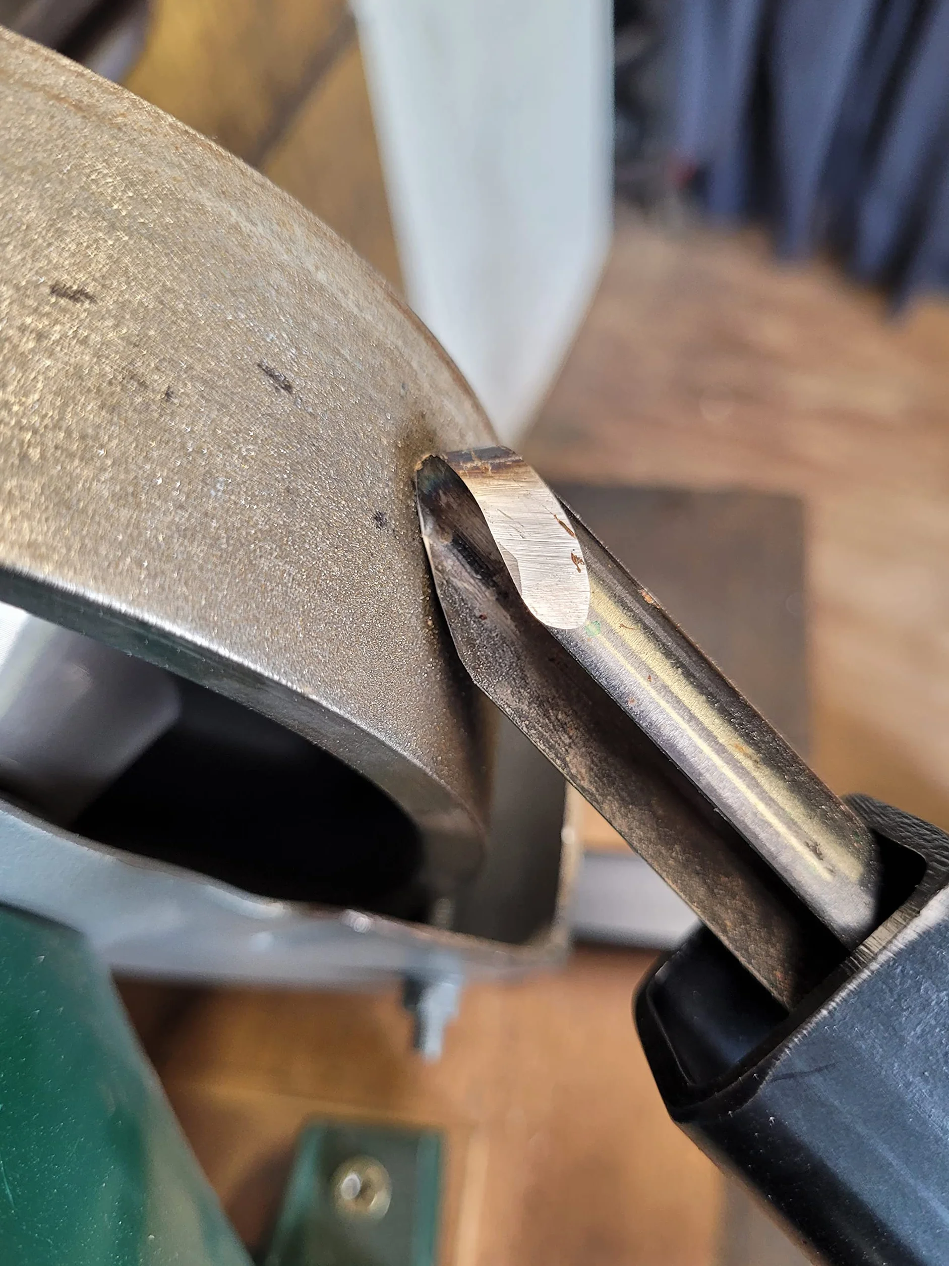 Scalpelli da tornio per legno affilare