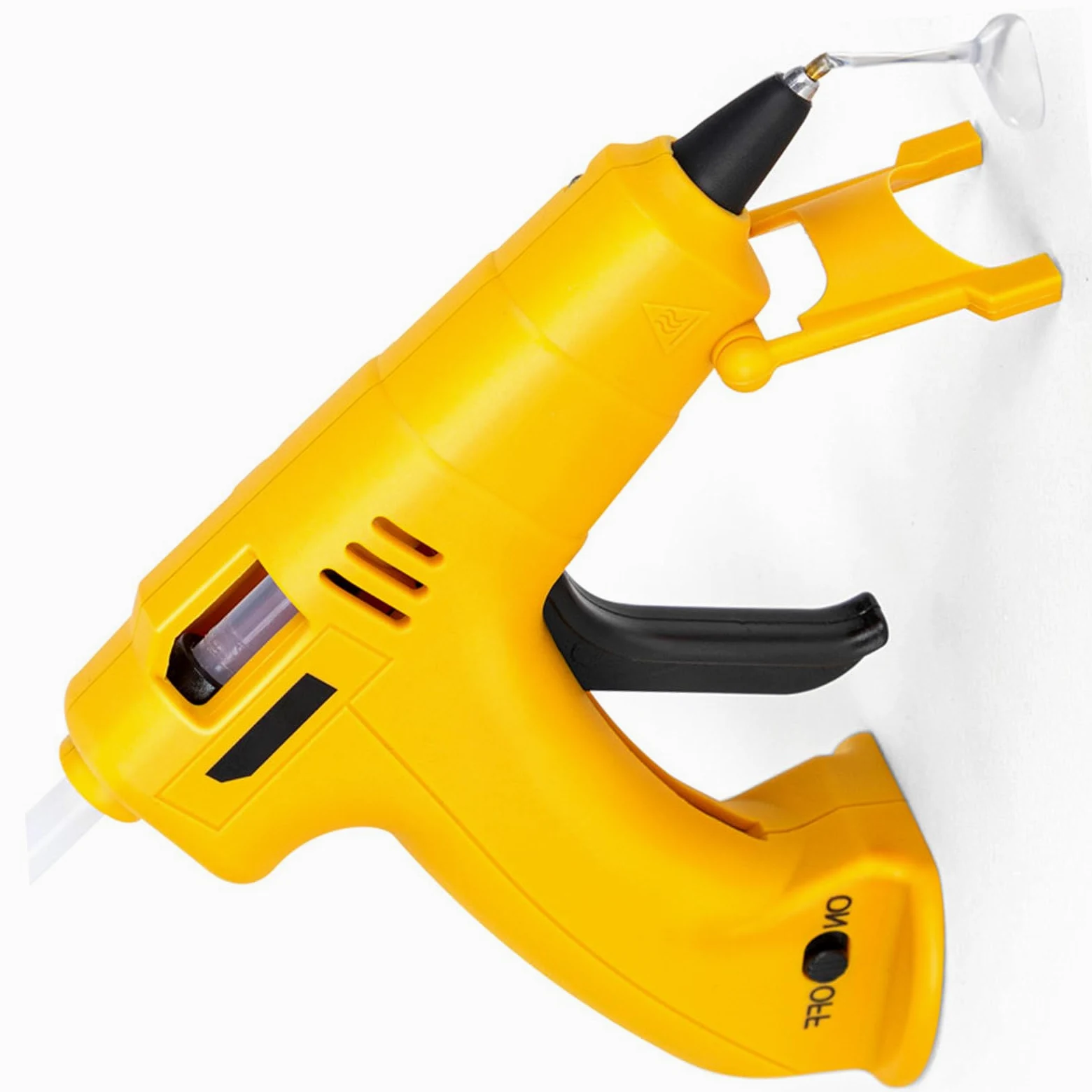 Colla a caldo, strumento fai da te ad alta temperatura, colla a caldo professionale, con 60 stick di colla, kit per la casa