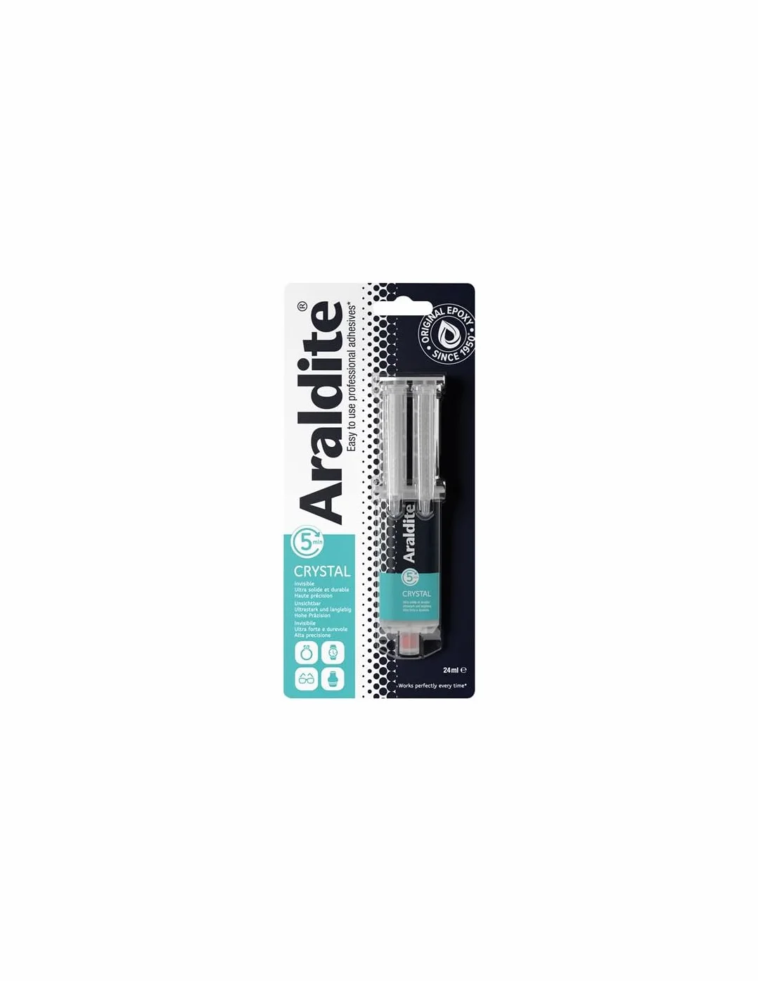 araldit Cristal 5 min. (24 ML) (Araldite)