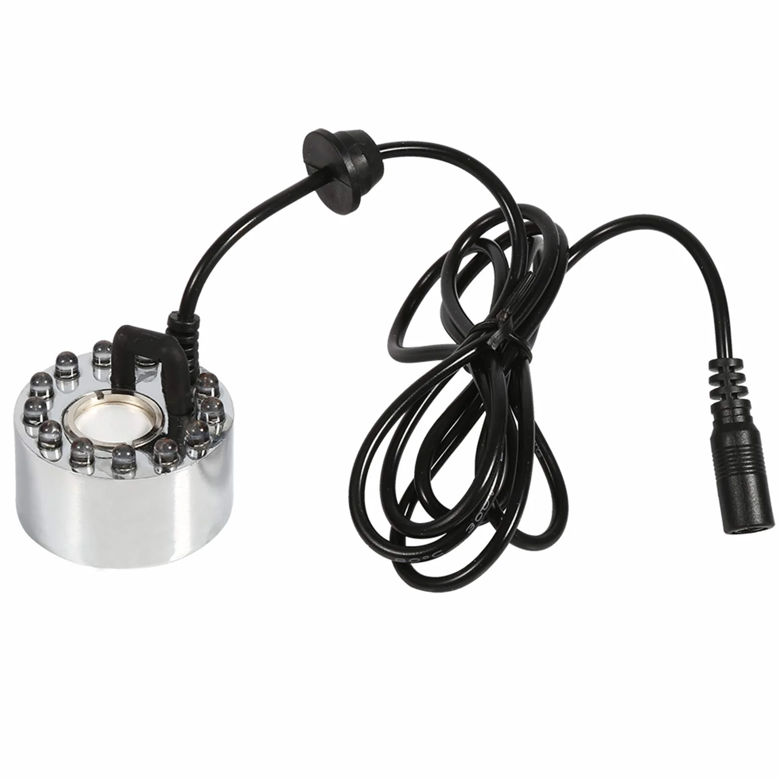 TOPINCN Mist Maker LED 24V 12 LED Cambia Colore Ultrasonic Fontana d'Acqua Stagno Umidificatore d'Aria