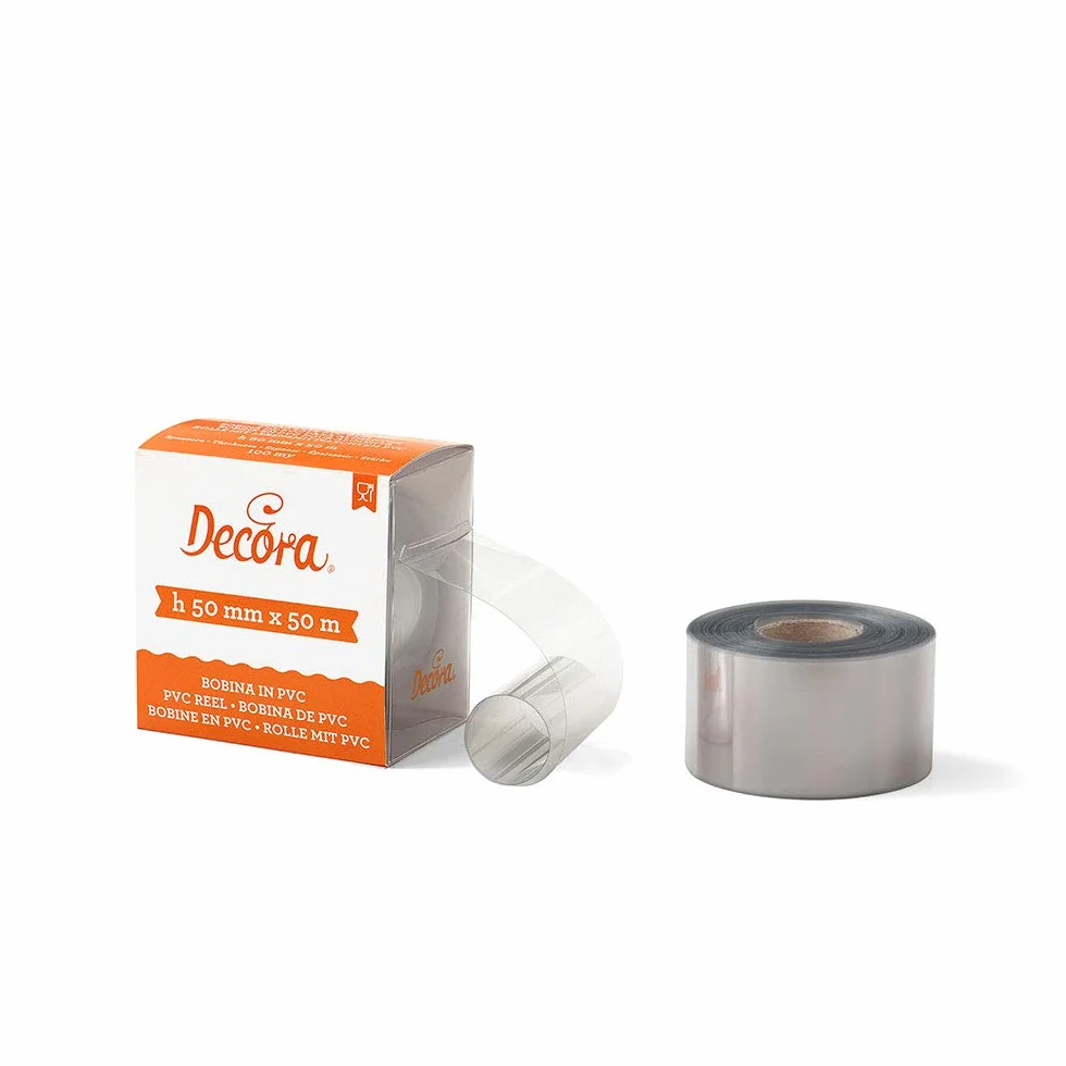 Decora 0160758 Bobina PVC per Alimenti, 50x50 mm, 1 pezzo