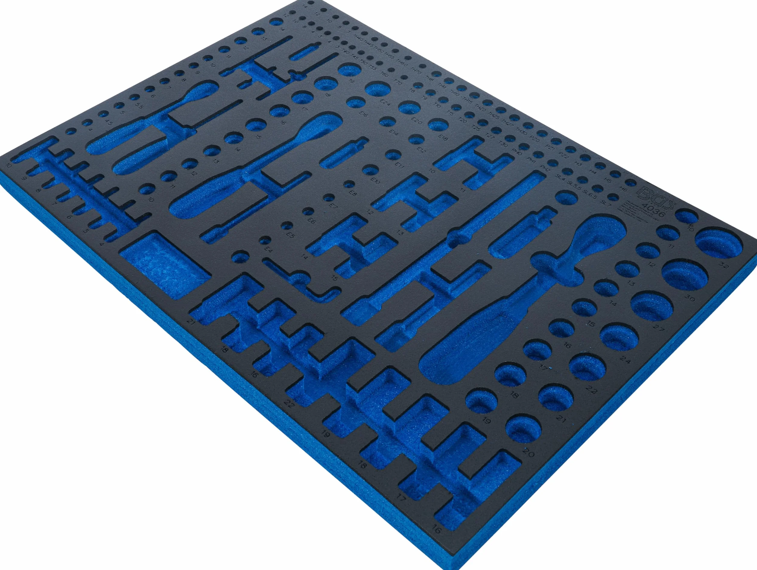 BGS 4036-1 | Modulo per carrelli portautensili 3/3 | vuoto | per BGS 4036