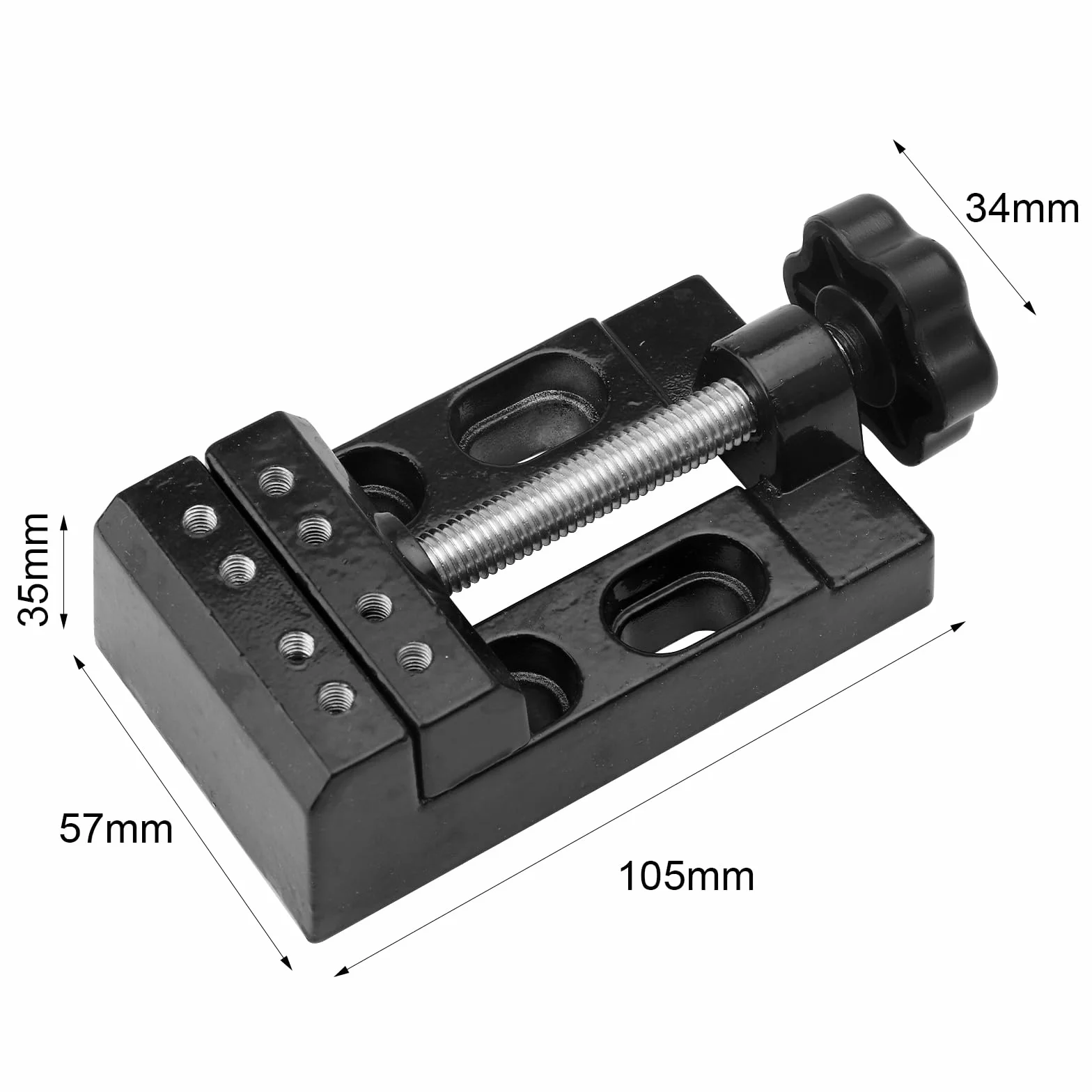 Morsa piccola da 57 mm, morsa per trapano a colonna, mini morsa da tavolo, morsa da tavolo, trapano a colonna da banco, morsa da banco falegname