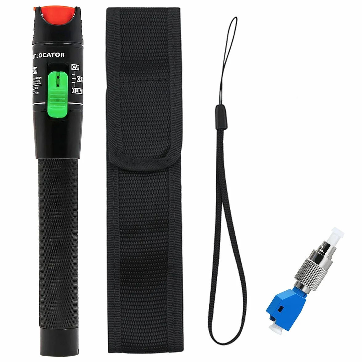 Tester per fibra da 30 km, tester per cavi e tubi in fibra con adattatore FC maschio a LC femmina