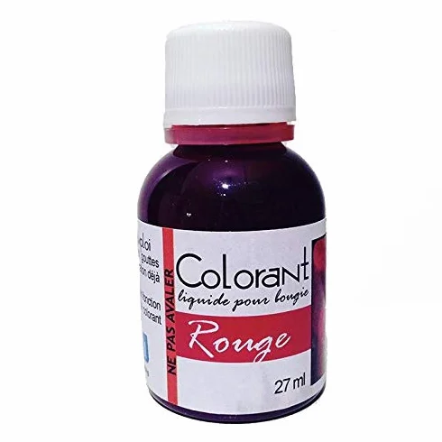 Colorante per candela – Rosso – 27ml