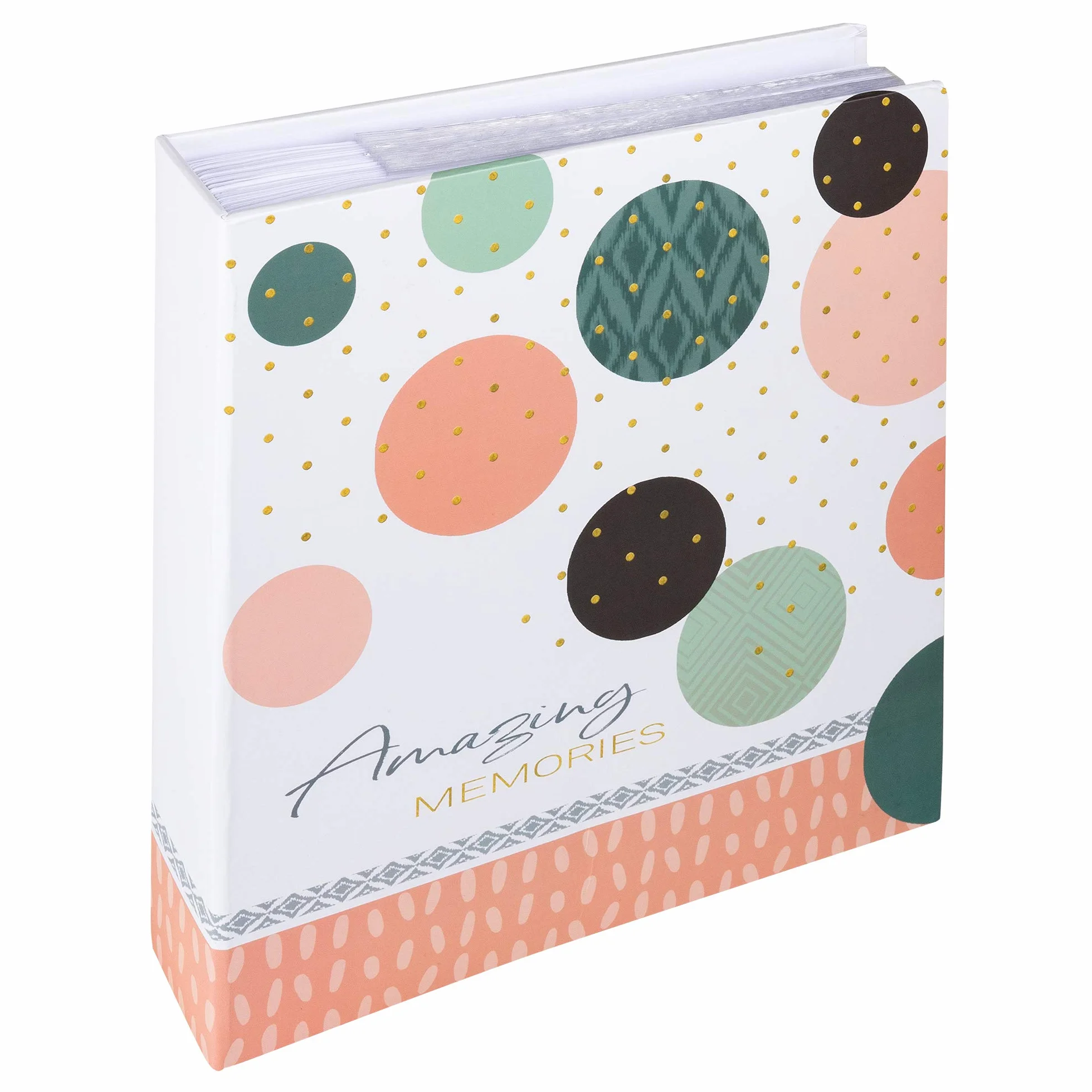 Walther Design Album Fotografico Rosa Salmone 200 Foto 13 x 18 cm ME-487-R