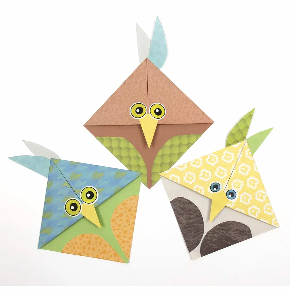 Avenue Mandarine 52504MD - Confezione da 60 fogli origami 20x20 cm 70g (30 motivi x 2 fogli) e un foglio di adesivi inclusi, Zoo