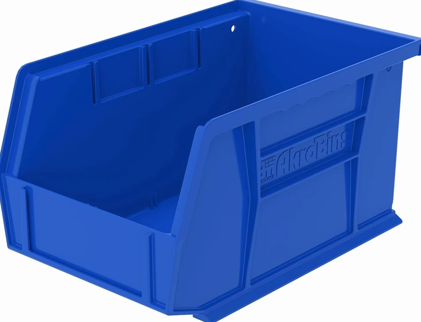 Akro-Mils 30237 AkroBins Plastic Storage Bins, Stackable, 23,5x15,2x12,7 cm, Blue, 12-Pack