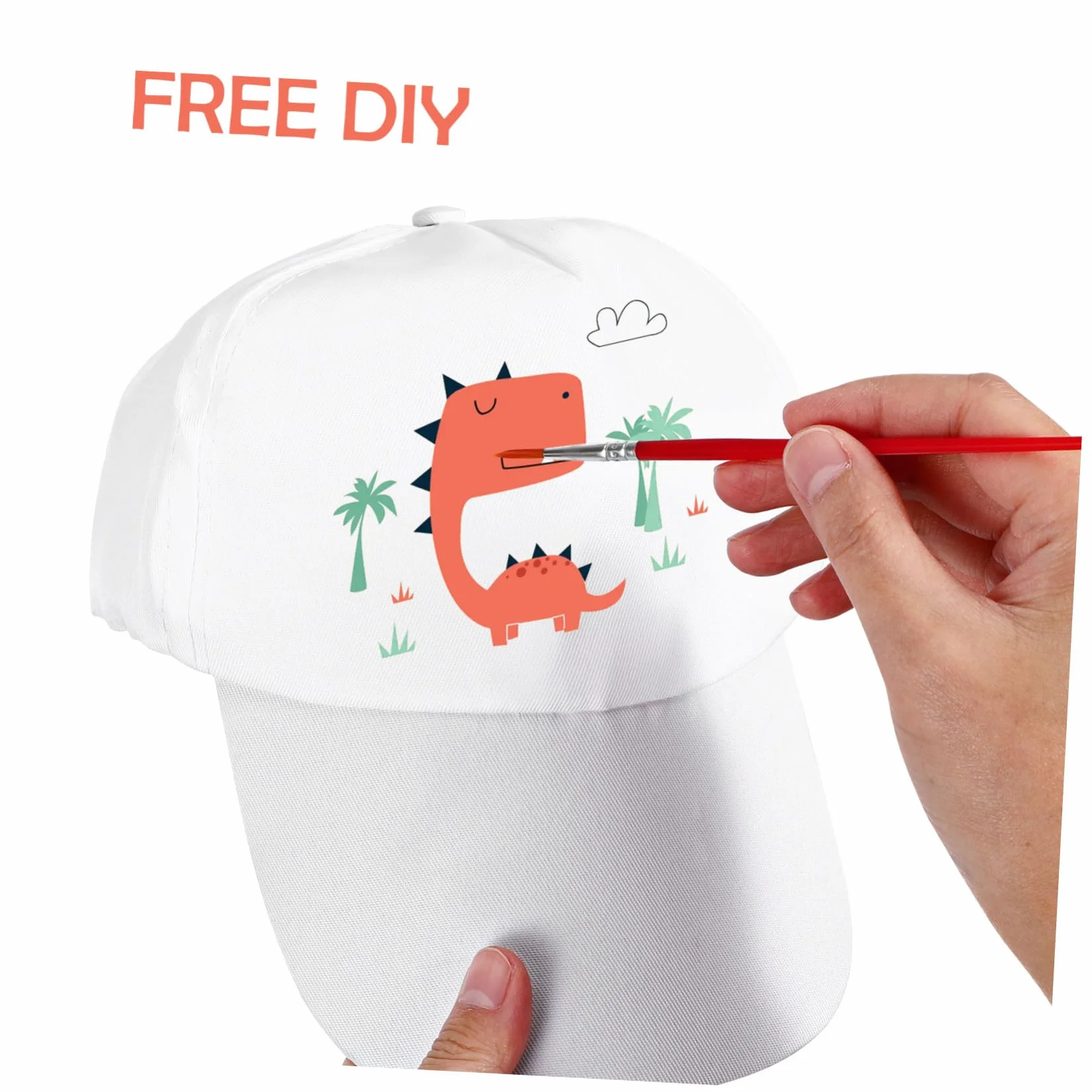 PACKOVE Set di 20 cappelli da disegno con graffiti per bambini, stile vintage, per bambini, per il fai da te, per il fai da te, per il fai da te, per l'estate, per la pittura, per il papà e l'uomo