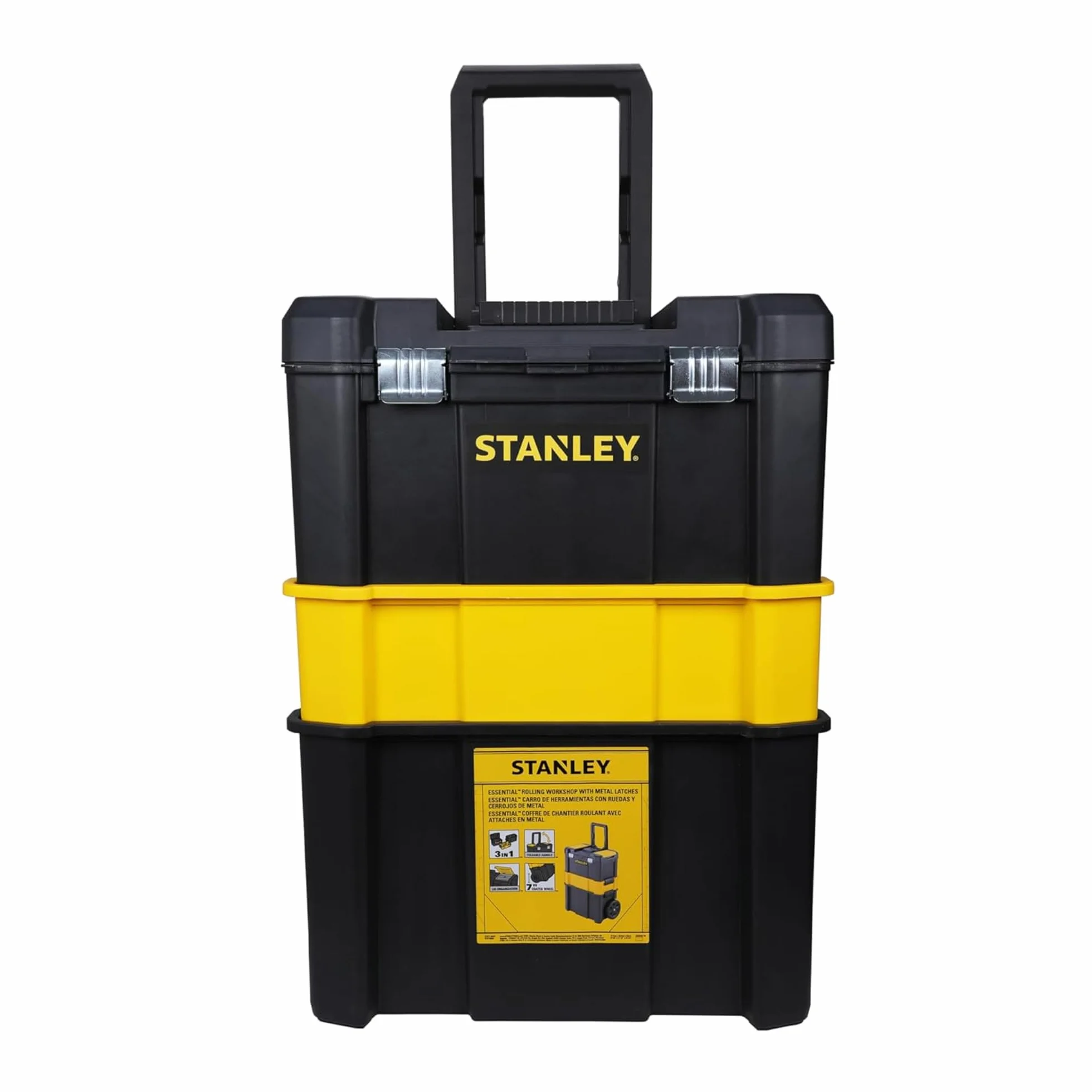 STANLEY Essential Rolling Workshop Toolbox 3-in-1 STST1-80151