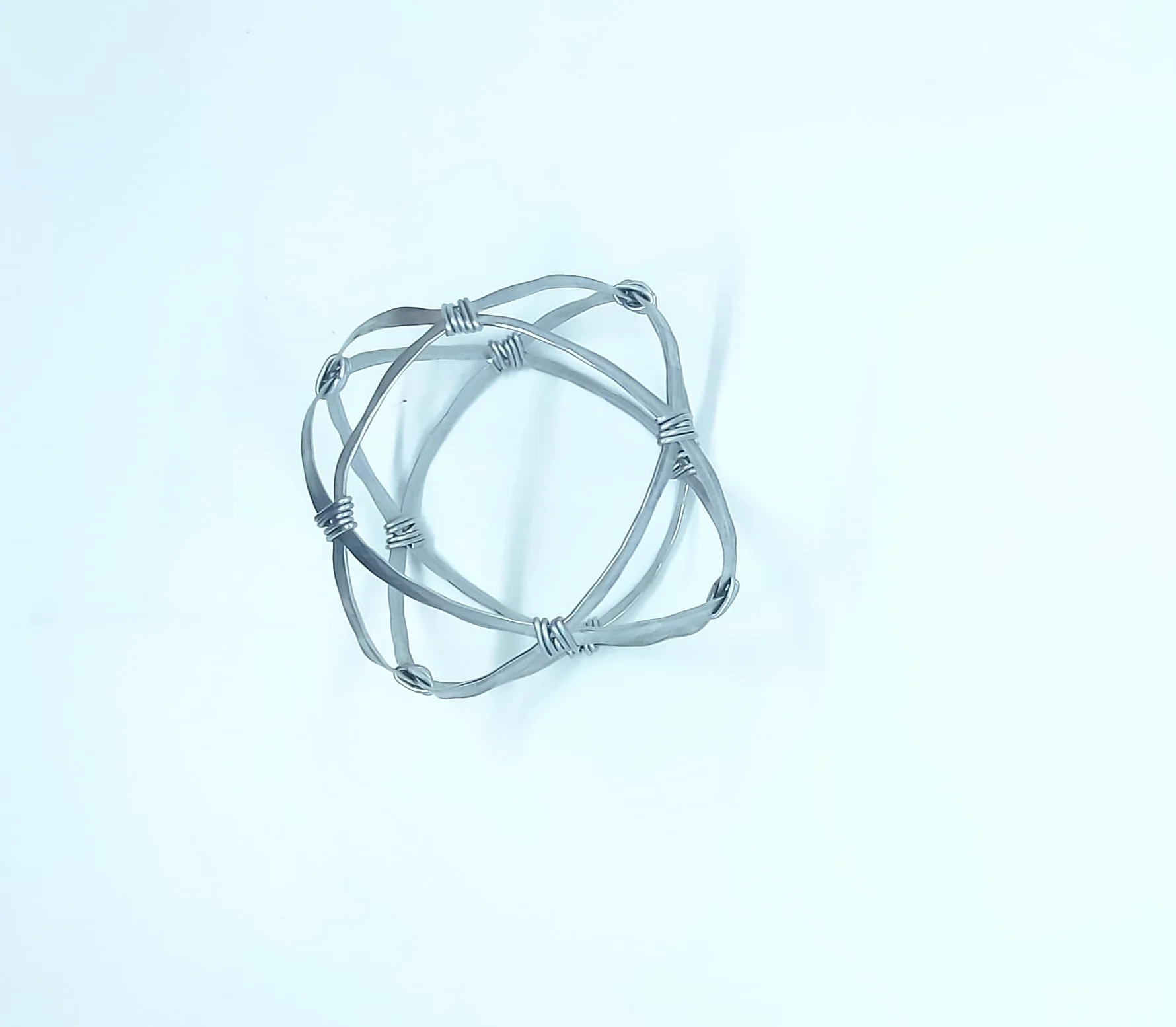 Generico Crystal Genesa Artigianale 11 cm Geometria Sacra Fatta a Mano Struttura Decorativa Energetica