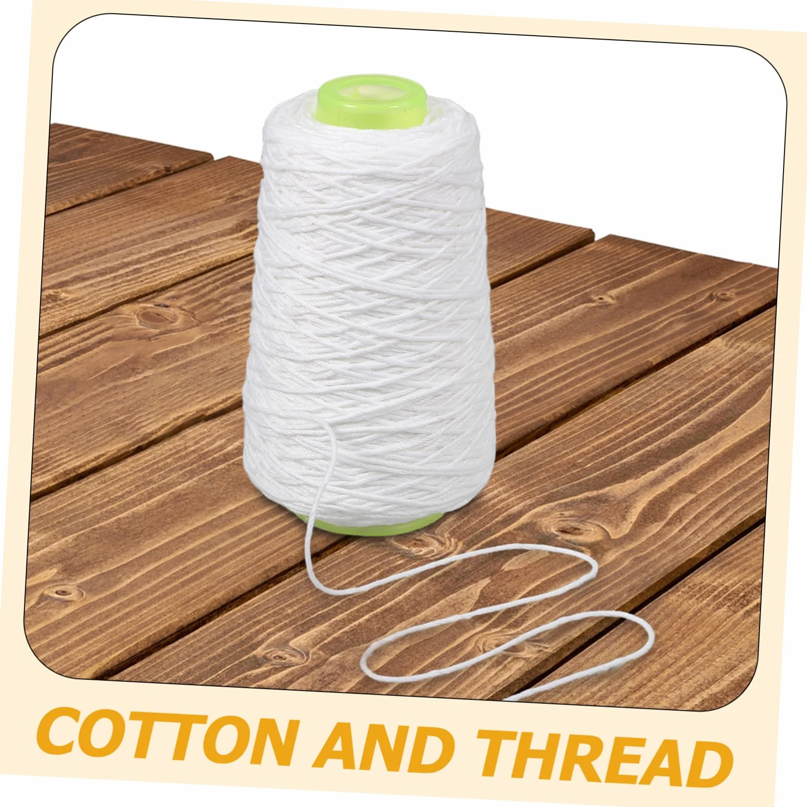 Lurrose Filo da Muratore Versatile per Muratura Assorbente in Cotone Bianco per Lavori di Carpenteria e Posa Mattoni