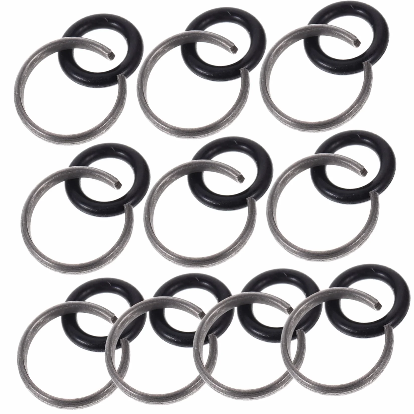 Garneck 10 Set Avvitatore A Impulso Anello Di Fusibile E Anello Di 1/2 – Ricambi Per Avvitatore Ad Aria Compressa - Anelli E Anelli Di Sicurezza Per Uso Affidabile