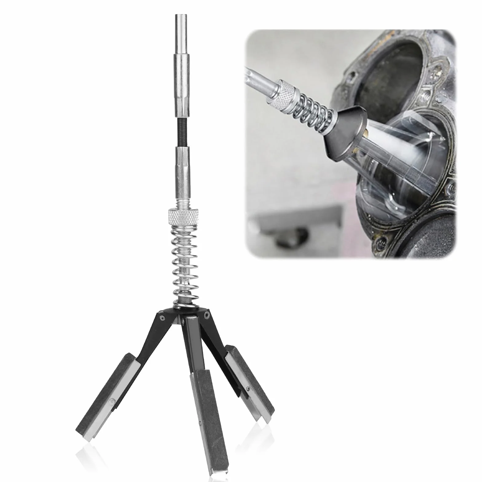 Cilindro Pistone Strumento di Lucidatura, Levigatrice per Cilindri Professionale, Ø 32-89 mm,Smerigliatrice Cilindrica Affilatura Cilindrica Per La Levigatura Cilindri Del Motore Il Motore Macchina