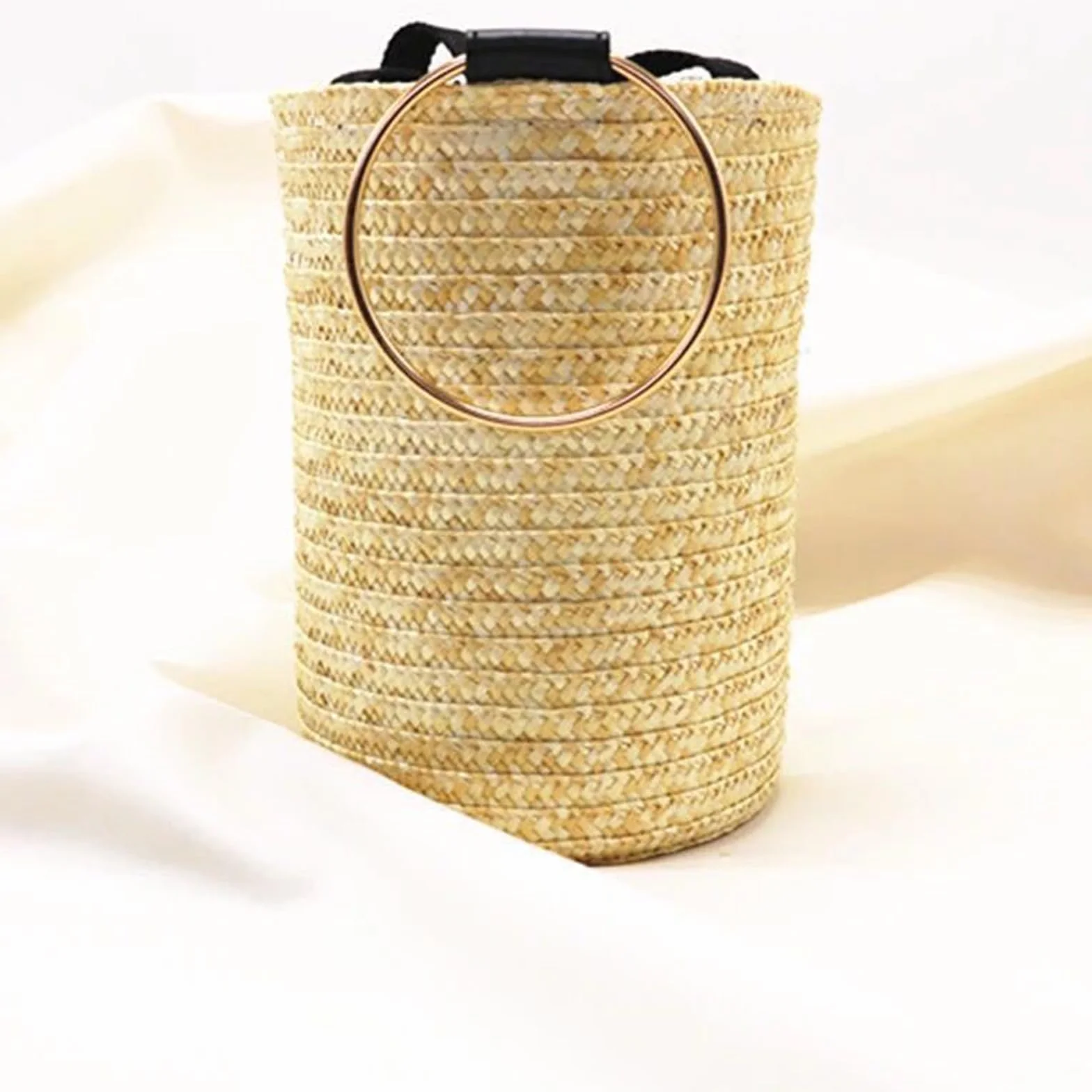 6 x Manici in Metallo per Borse,Manici per Borse Uncinetto, Sostituzione Manici Ideali per Borse in Pelle, Tote Bag, Borse a Cornice, Fatti a Mano e Uncinetto DIY