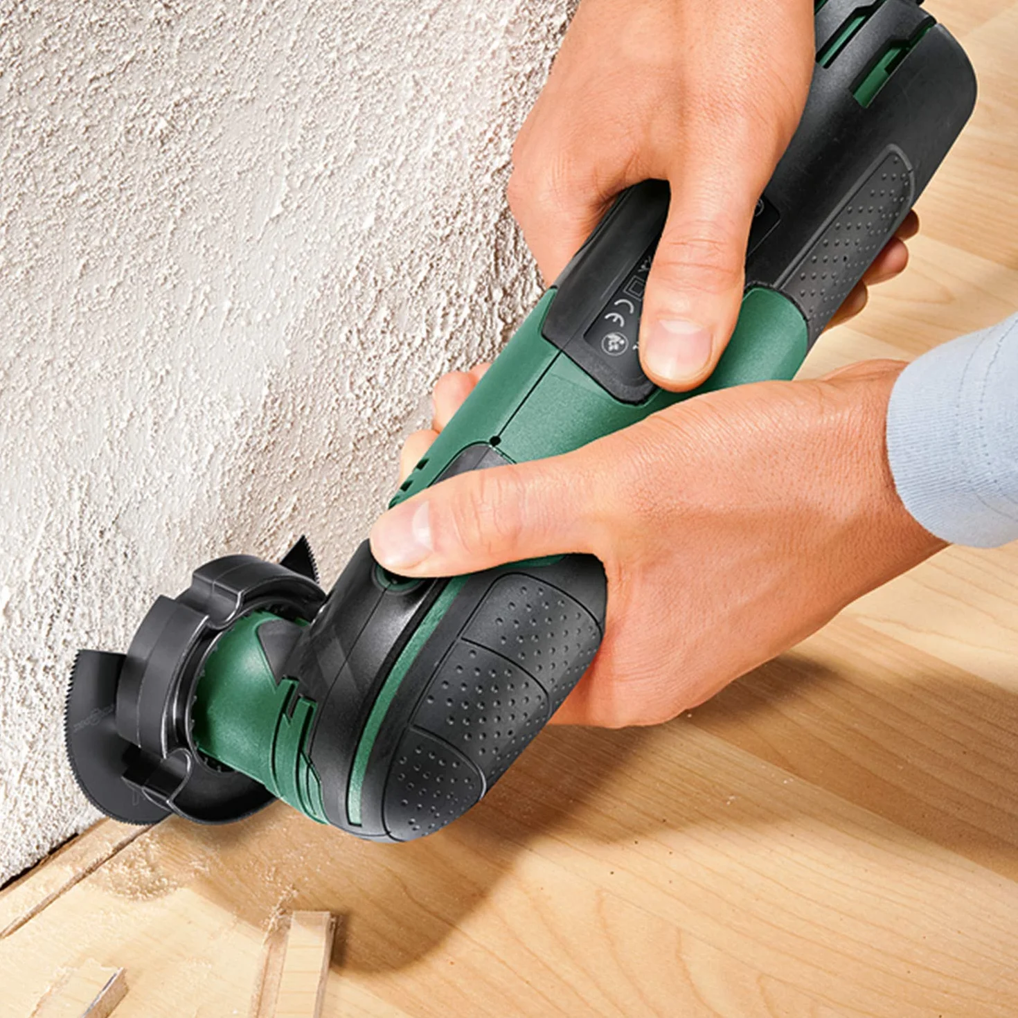 Bosch Home and Garden PMF 220 CE Utensile Multifunzione, W, 220 V, Schwarz, Grün