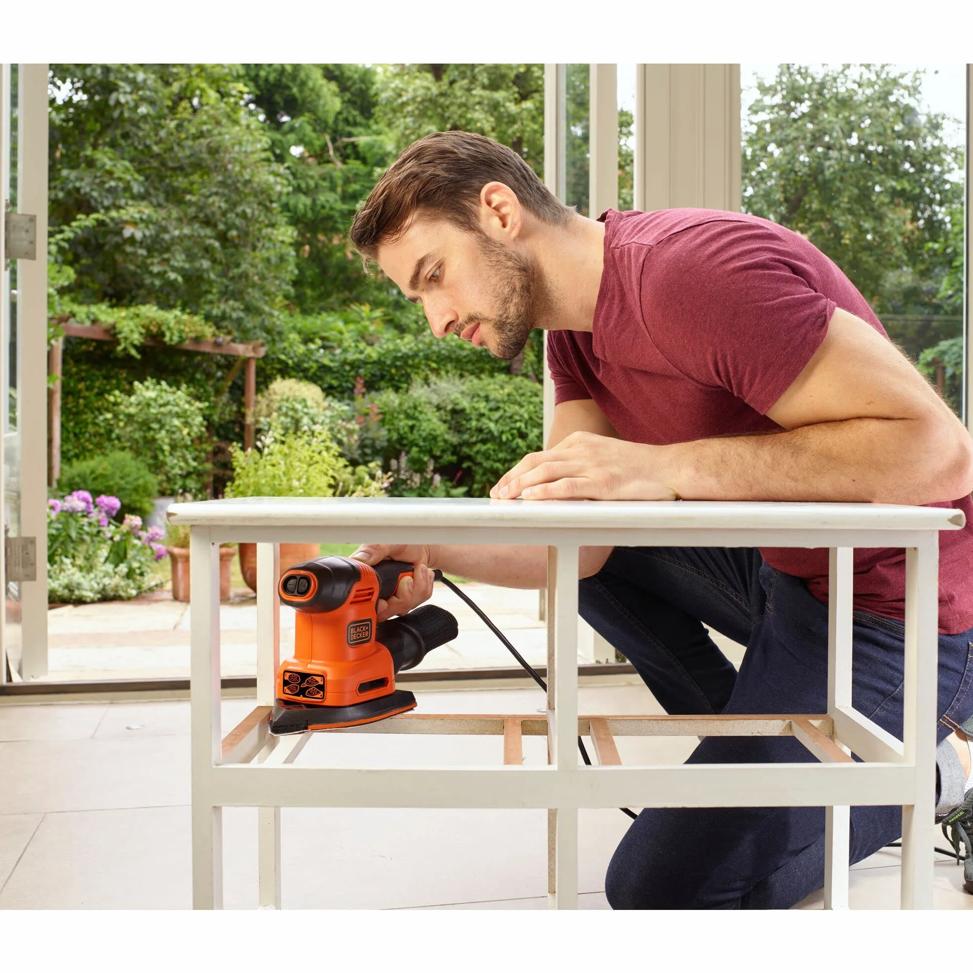BLACK+DECKER Levigatrice Mouse Multifunzione