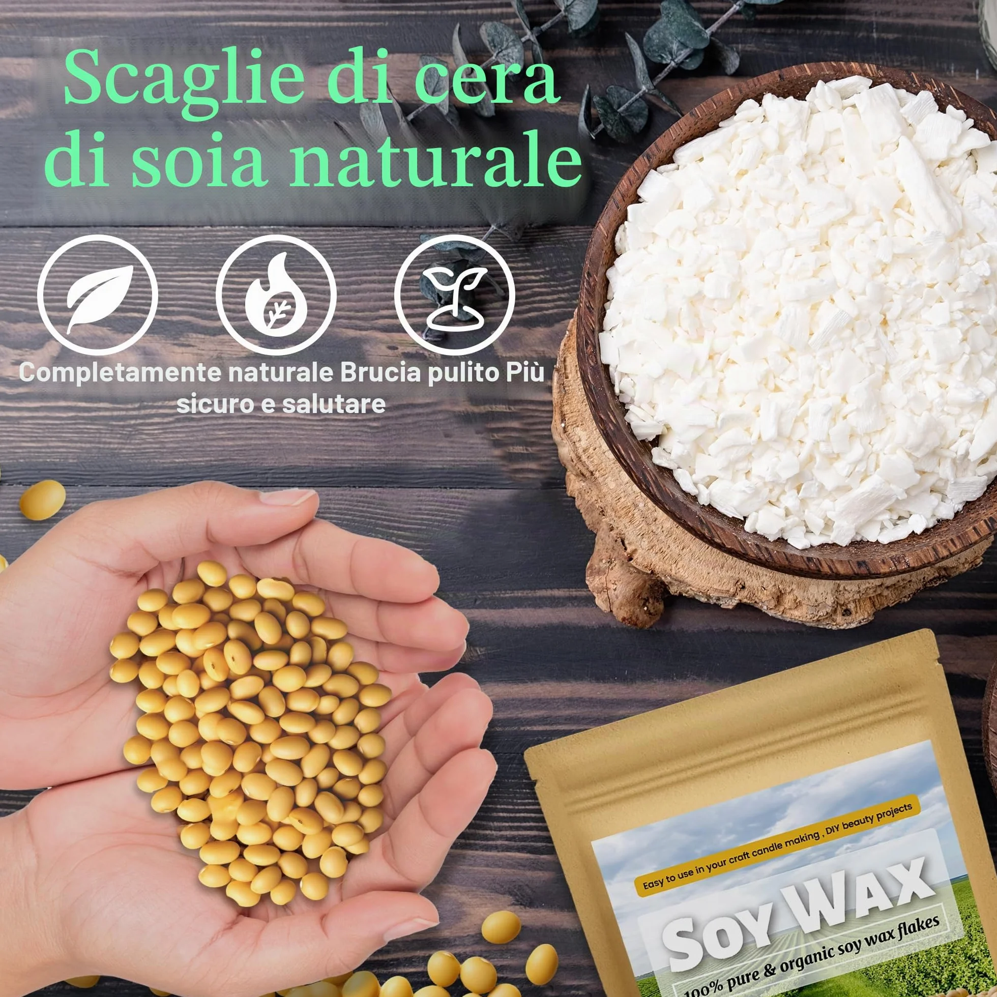 LFISGNN Set Di Candele E Sapone 2 in 1 Per Principianti, Set Completo Fai Da Te Per Realizzare Bastoncini Di Sapone Fatti A Mano E Candele Profumate Con Pentola E Accessori