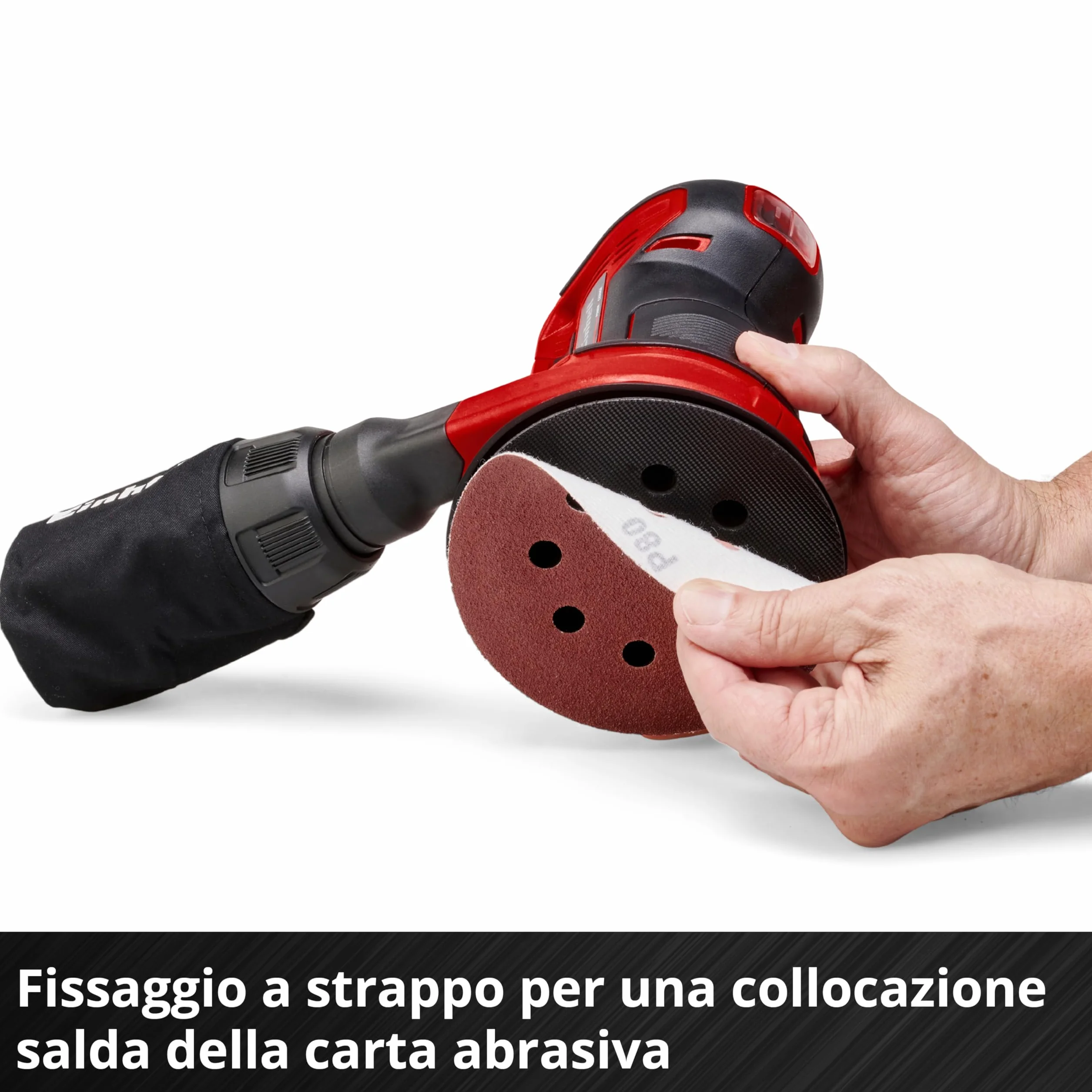 Einhell TE-RS 18 Li-Solo Levigatrice roto orbitale 18V Power X-Change 125 mm