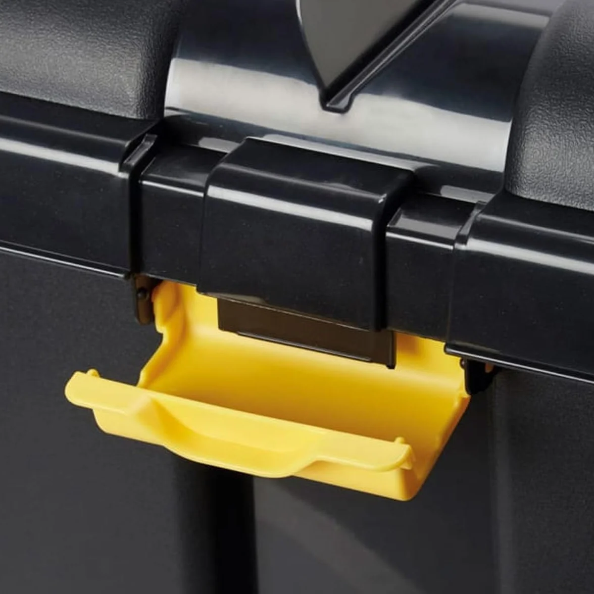 Tontarelli BoxOne Porta-Attrezzi, 140 L, 79 x 52 x h 52 cm, Nero/Ambra