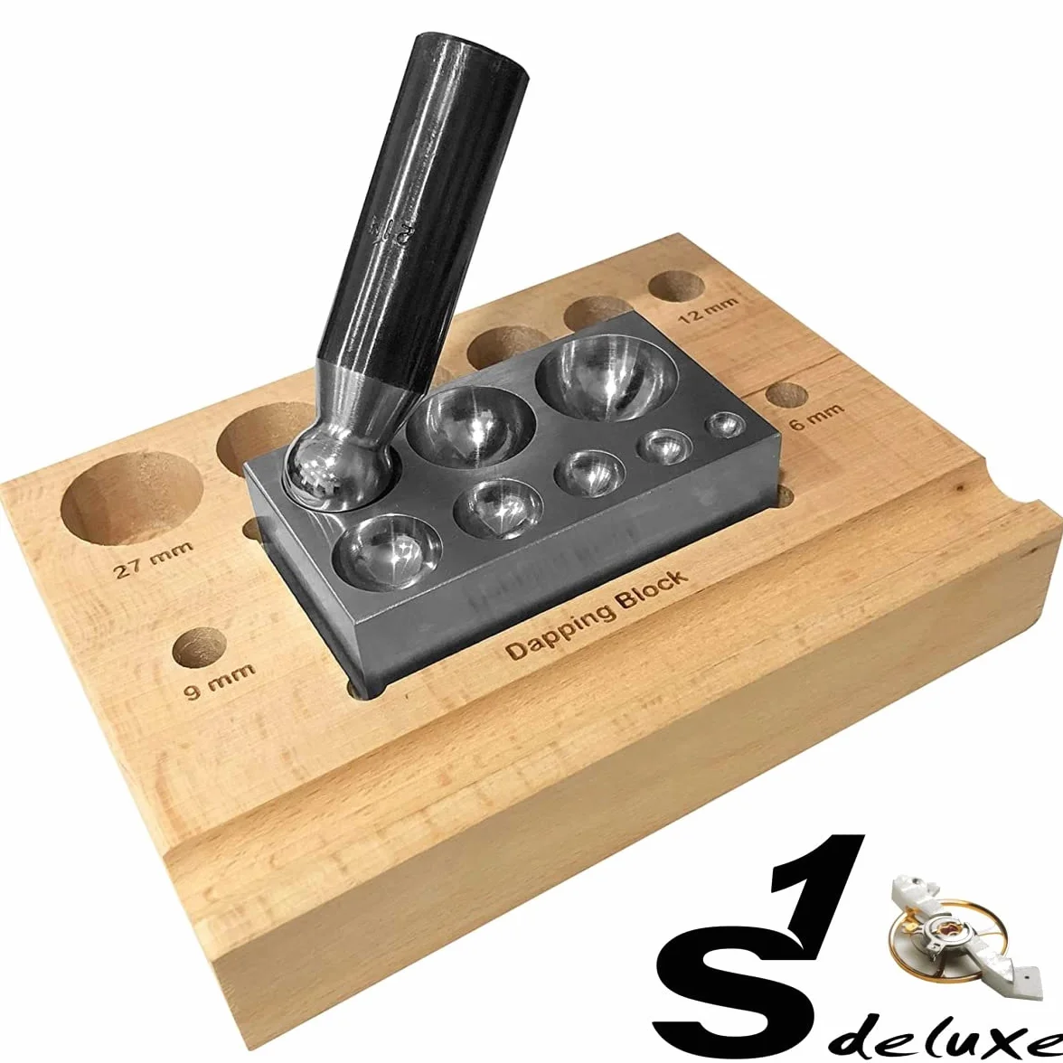 S1 Deluxe 8 imbottitori, bottoniera con base in legno