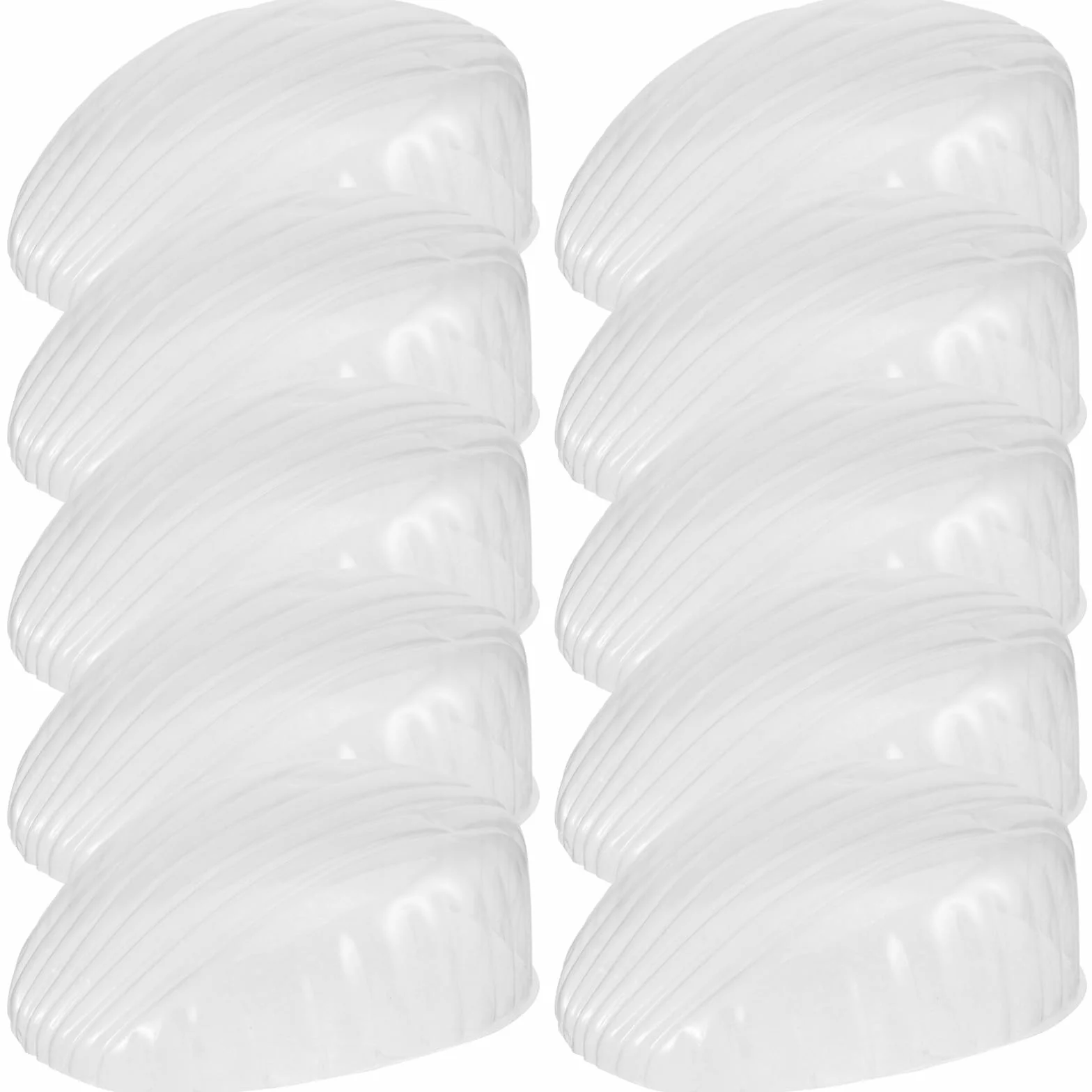 Veemoon Supporti per Cappelli in PVC 10 Pezzi Inserto Modellante per Cappellini da Baseball e Berretti Porta-Berretti Interno Uomo Donna per Conservazione e Esposizione Abbigliamento