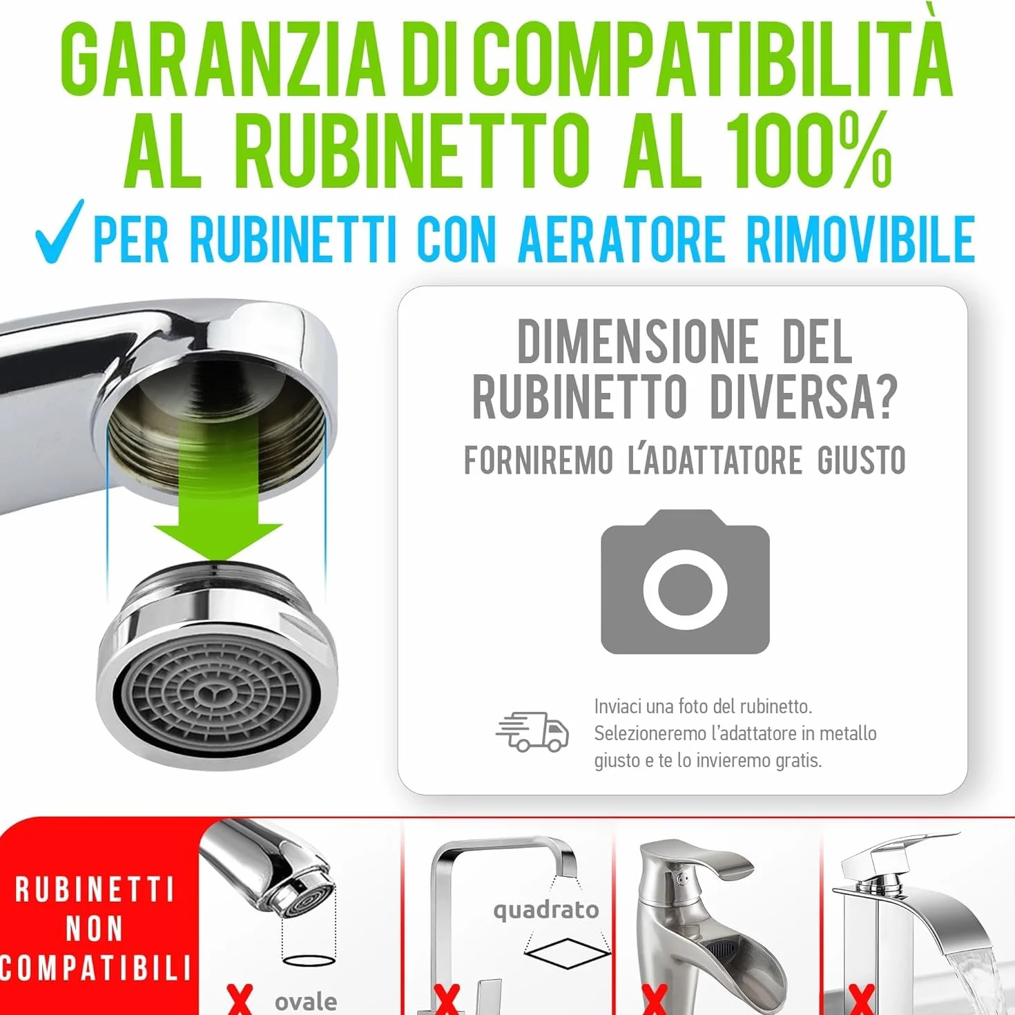 GEYSER EURO (3000L) Filtro acqua rubinetto con esclusivo sistema a cartuccia Aragón, riduce metalli, cloro, batteri e pesticidi, depuratore acqua domestico (1 Cartuccia Inclusa)