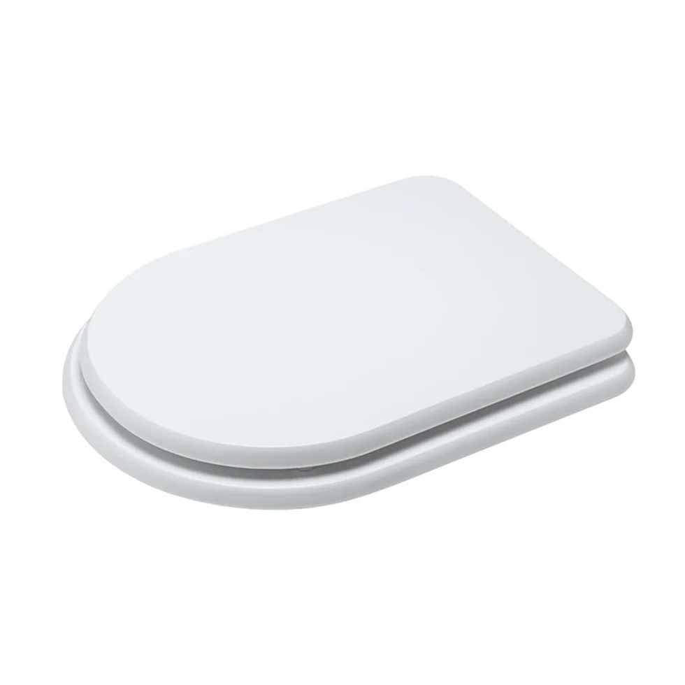 Sedile wc coprivaso Dolomite Clodia, modello compatibile dedicato come originale, cerniere in metallo cromo INCLUSE
