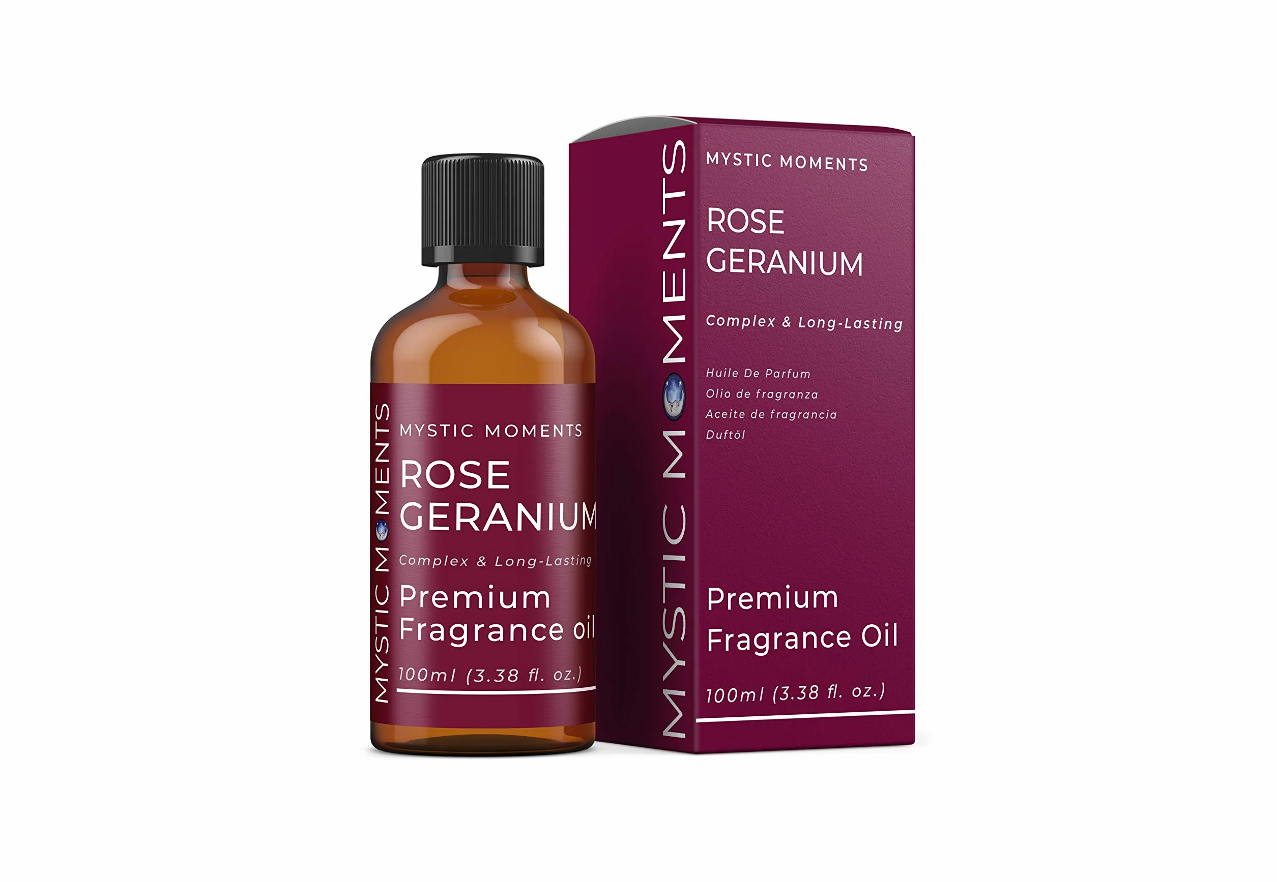 Mystic Moments Olio Profumato di Rosa e Geranio 100ml
