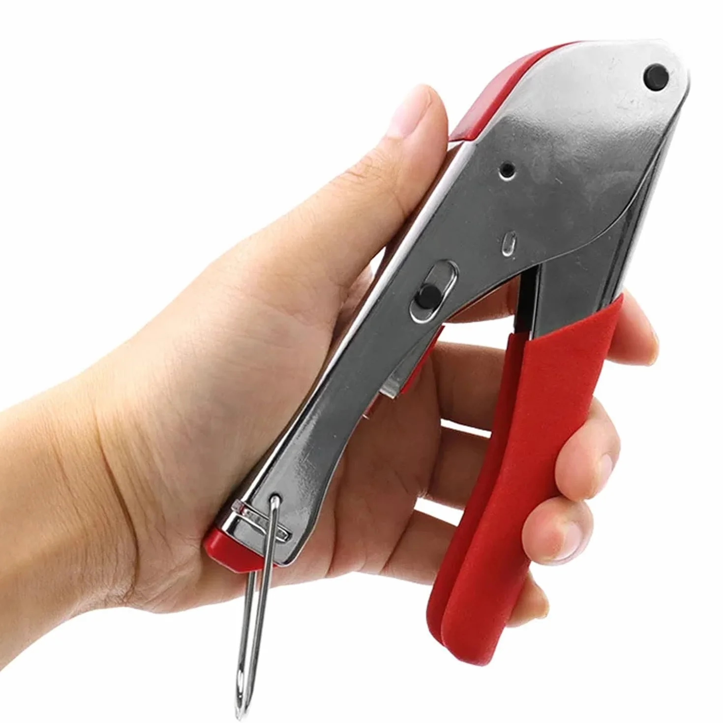 Greluma 1 Pz Pinza crimpatrice per cavi coassiali RG59/RG6 tipo F, pinza spelafili per compressione coassiale