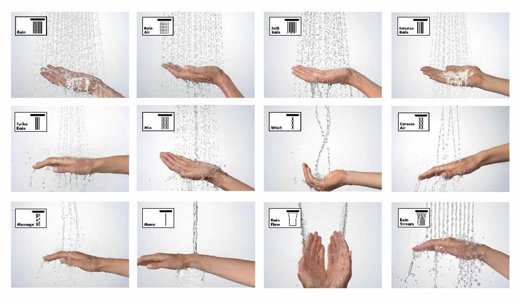 hansgrohe Raindance E Colonna doccia 300 1 getto con ShowerTablet 350, cromo, 27361000