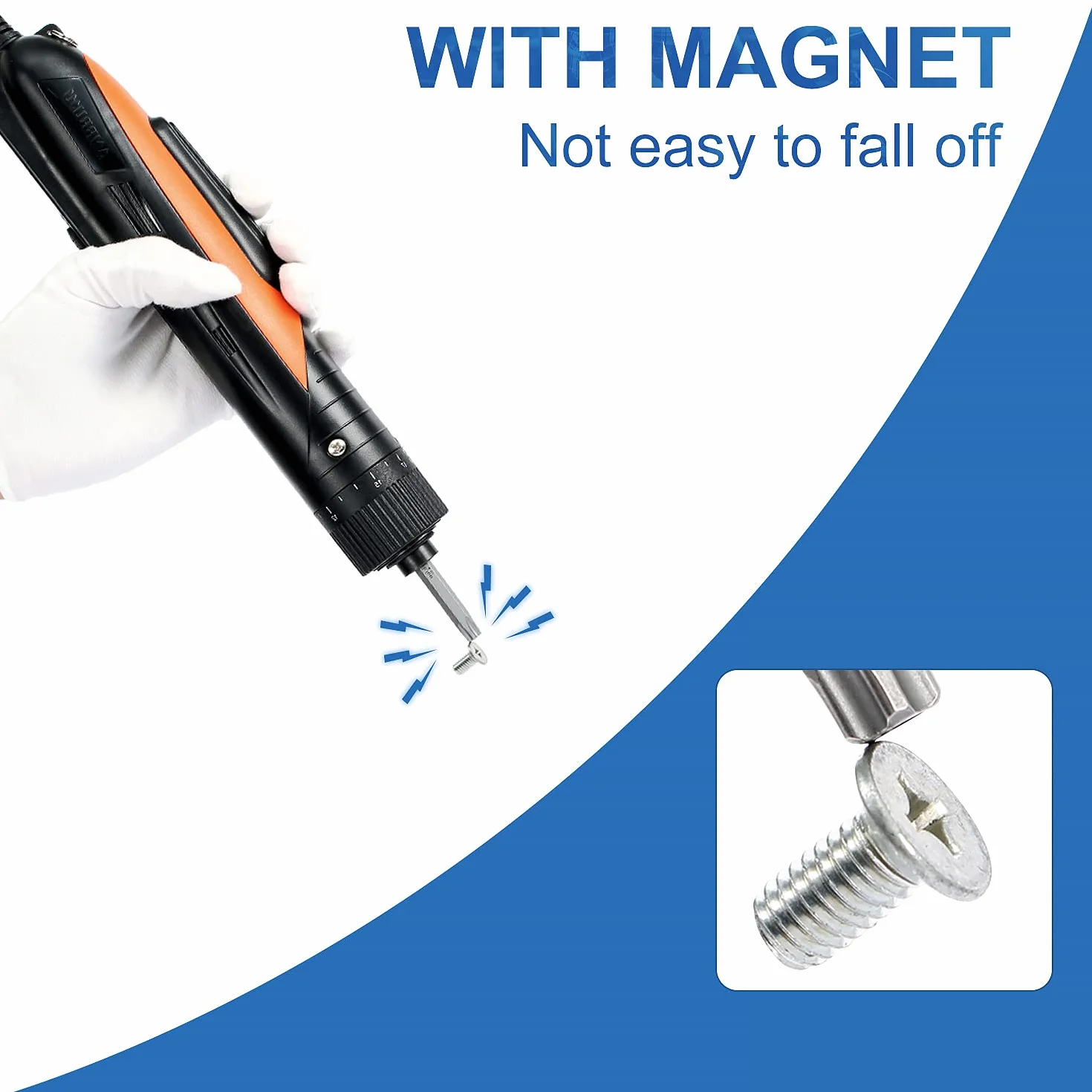 CPROSP Torx Lunghe Set 75mm, con 2 Cacciaviti Torx, T6,T7,T8,T9,T10,T15,T20,T25,T27,T30,T40, S2 Acciaio, Testa a Stella