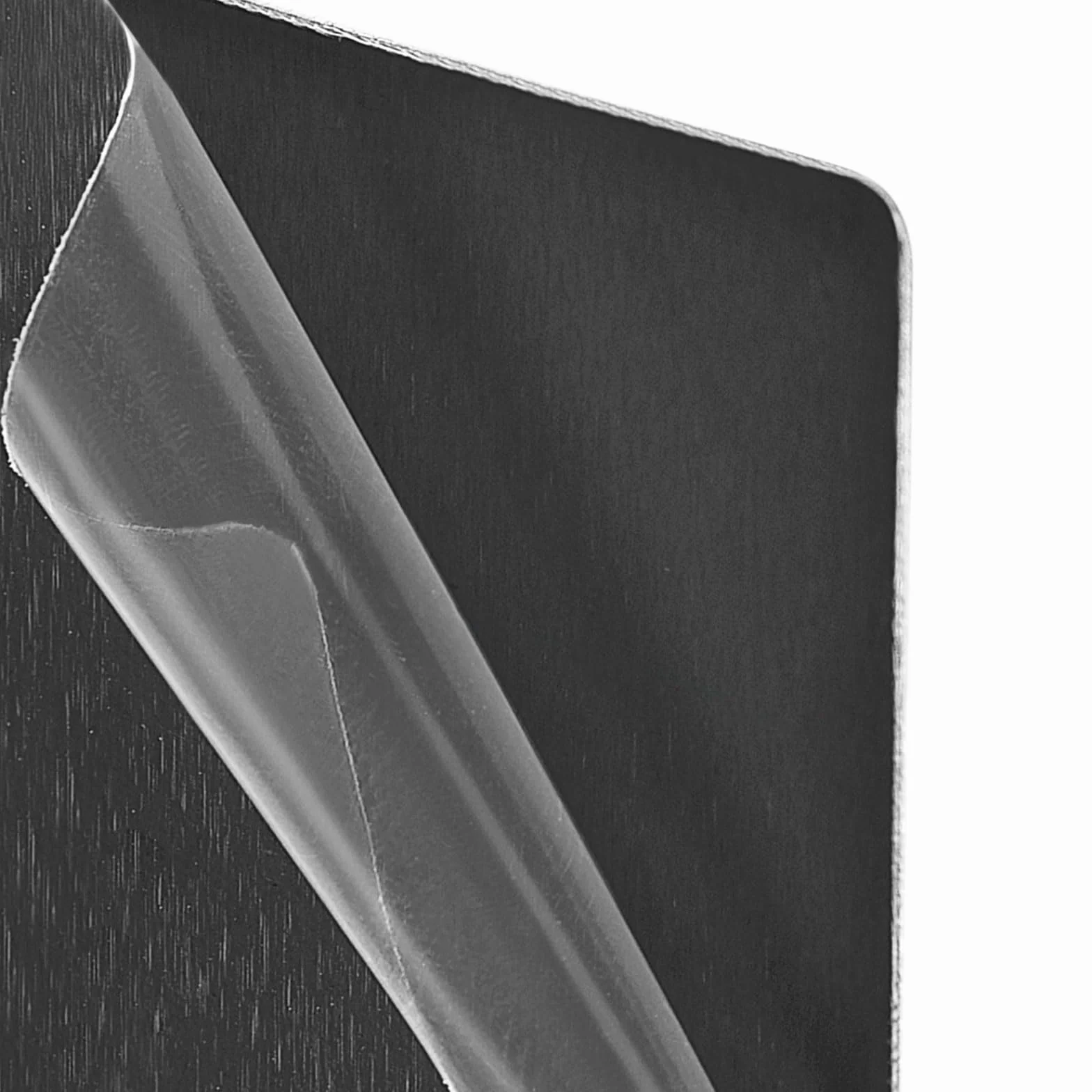 QUARKZMAN 3,9 x 2,4 Pollici Anodizzato Alluminio Piastra x 10pz Alluminio Metallo Piastre Incisione Vergini per Fai da te, Artigianato, Casa Decorazione, [Nero]