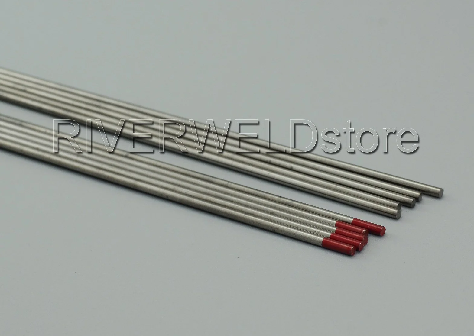 RIVERWELD 2% thoriated WT20 rosso saldatura TIG elettrodi tungsteno 2,4mm x 175mm 10pk