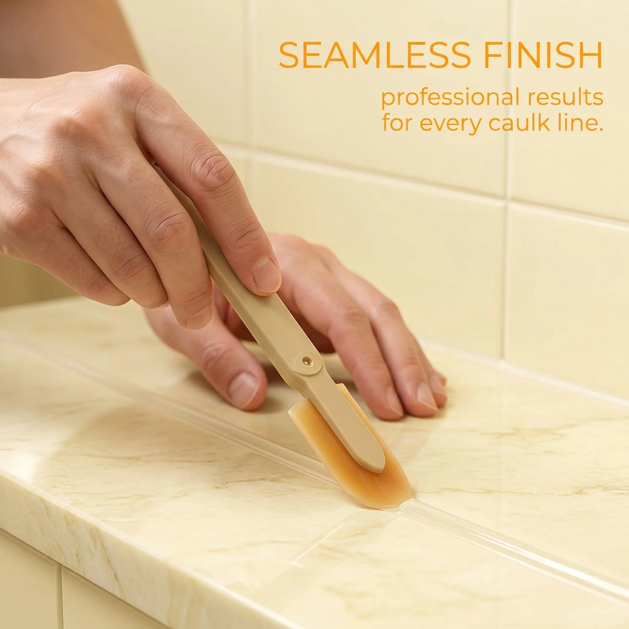 Rimuovi Silicone, Professionale Strumento Per Calafataggio, Spatola Per Silicone Togli,4 Misure, Design Extra-Large, Per Uso Interno Ed Esterno Su Pareti E Giunti In Mattoni, Facile Da Usare