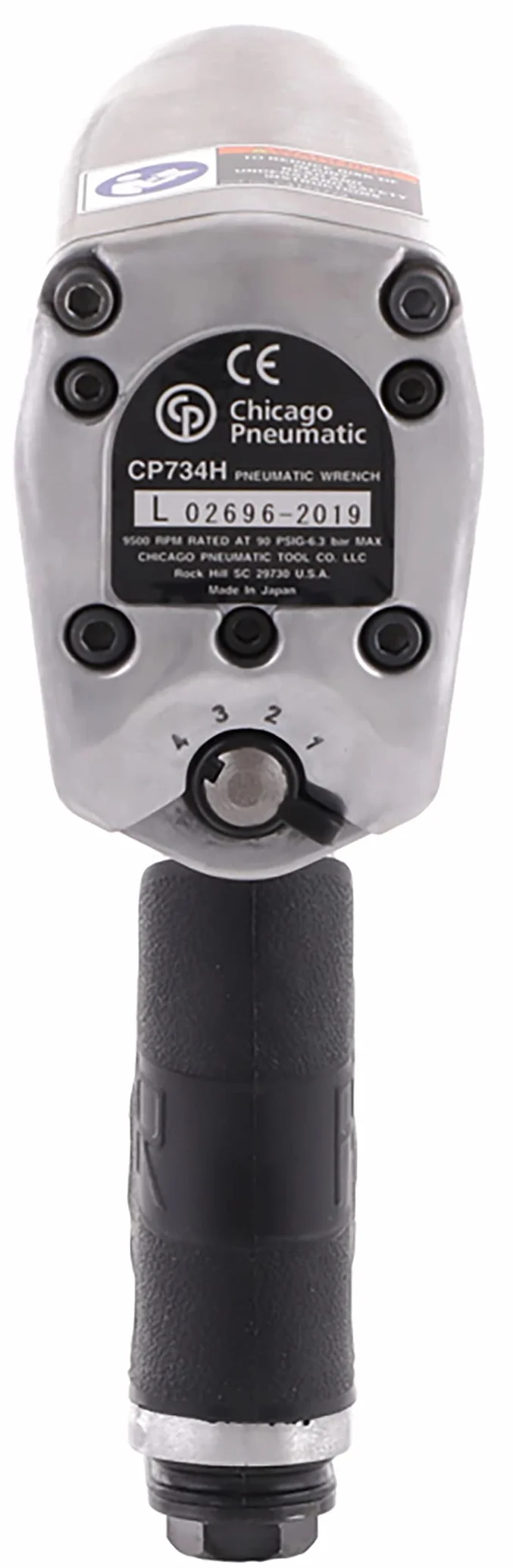 DWT GmbH CP734H - Avvitatore pneumatico a impulsi, 1/2", coppia massima 576 Nm