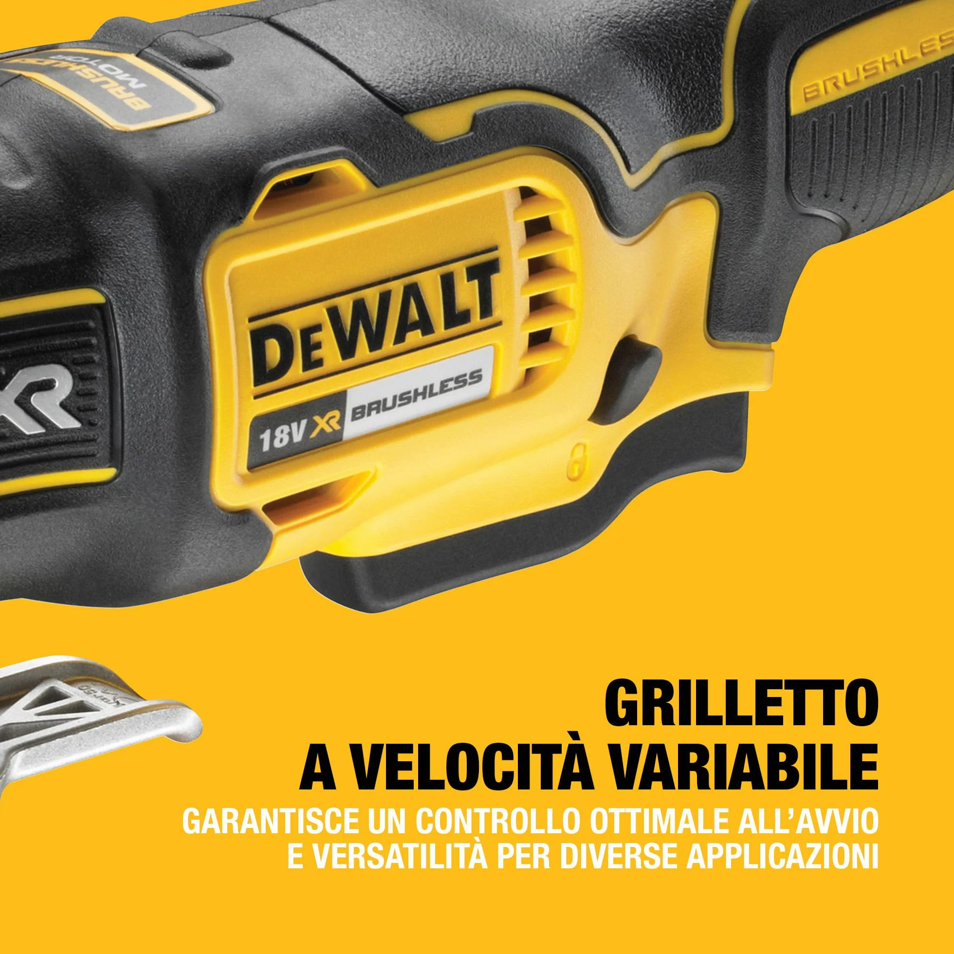 DEWALT DCS356NT-XJ Utensile multifunzione 18V Brushless