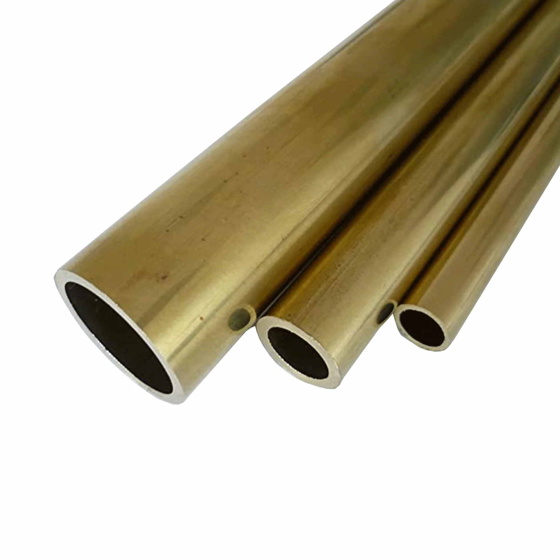 B & T Metallo Ottone Tubo Ø 5,0 X 1,0 mm rotondo – ca. 1000 mm lungo lega MS63 (cuzn37)