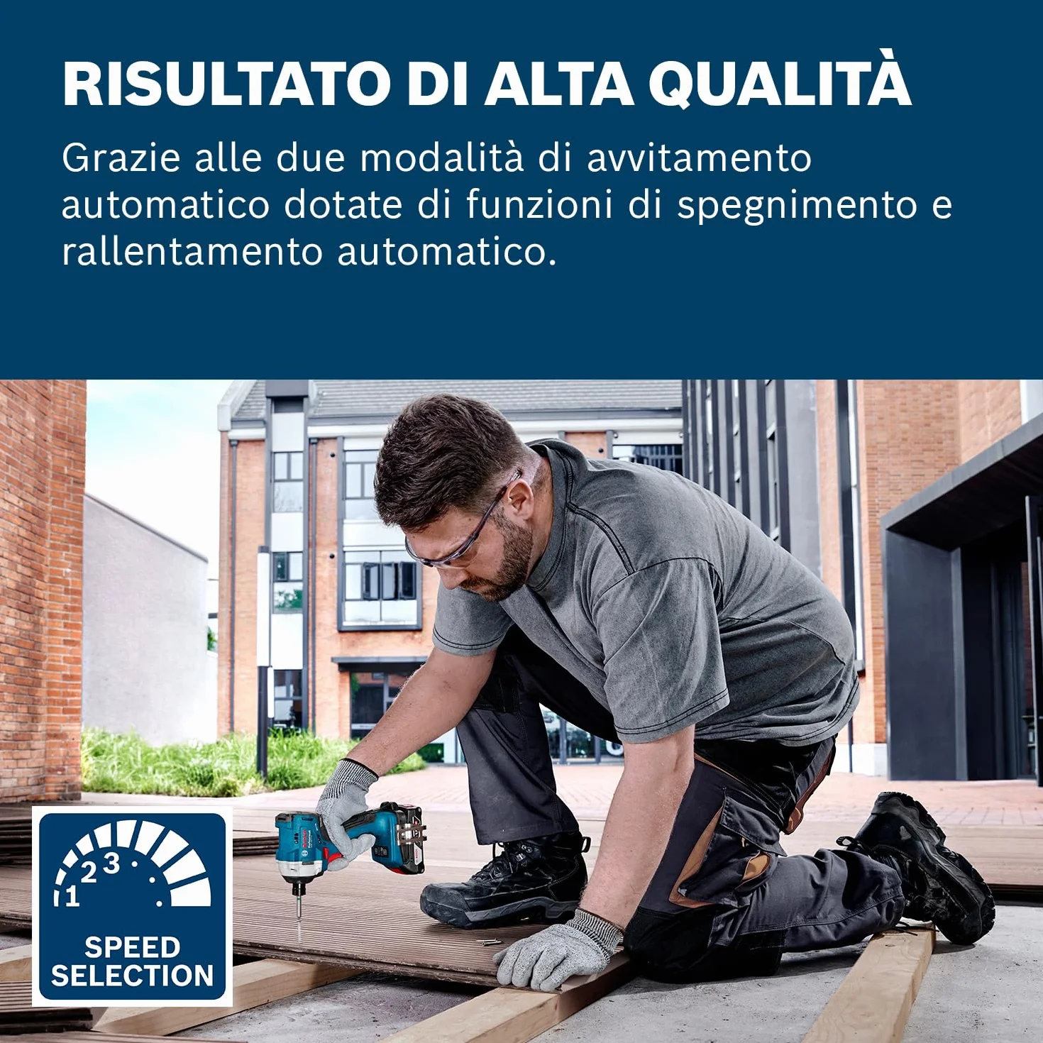 Bosch Professional GDR 18V-215 Avvitatore a percussione a batteria 18V