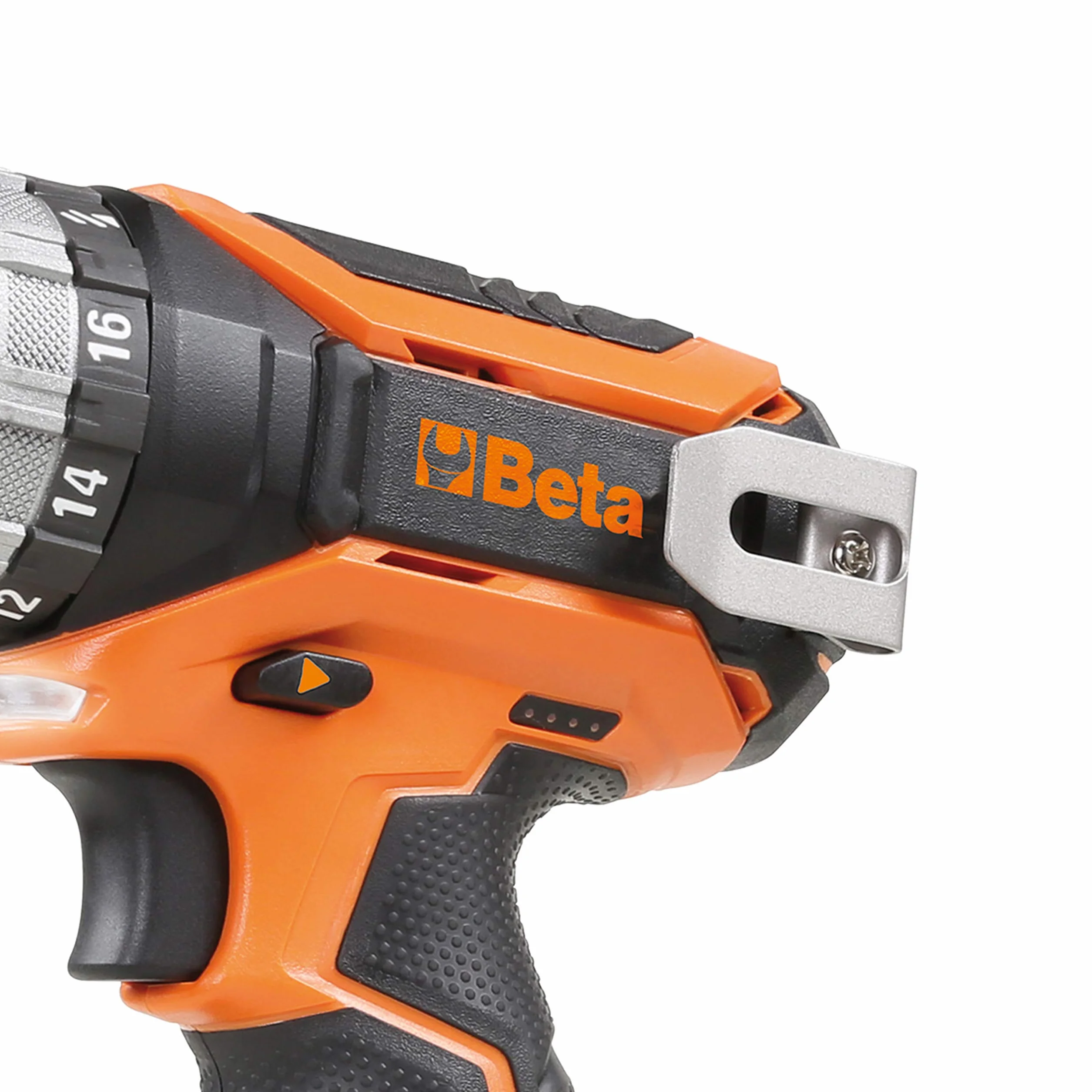 Beta 1972/12 - Trapano Avvitatore a Percussione 12V, Ultracompatto, 2 Velocità, Illuminazione LED, Impugnatura antiscivolo, Valigetta rigida con 2 Batterie 2Ah e caricatore rapido 45 minuti