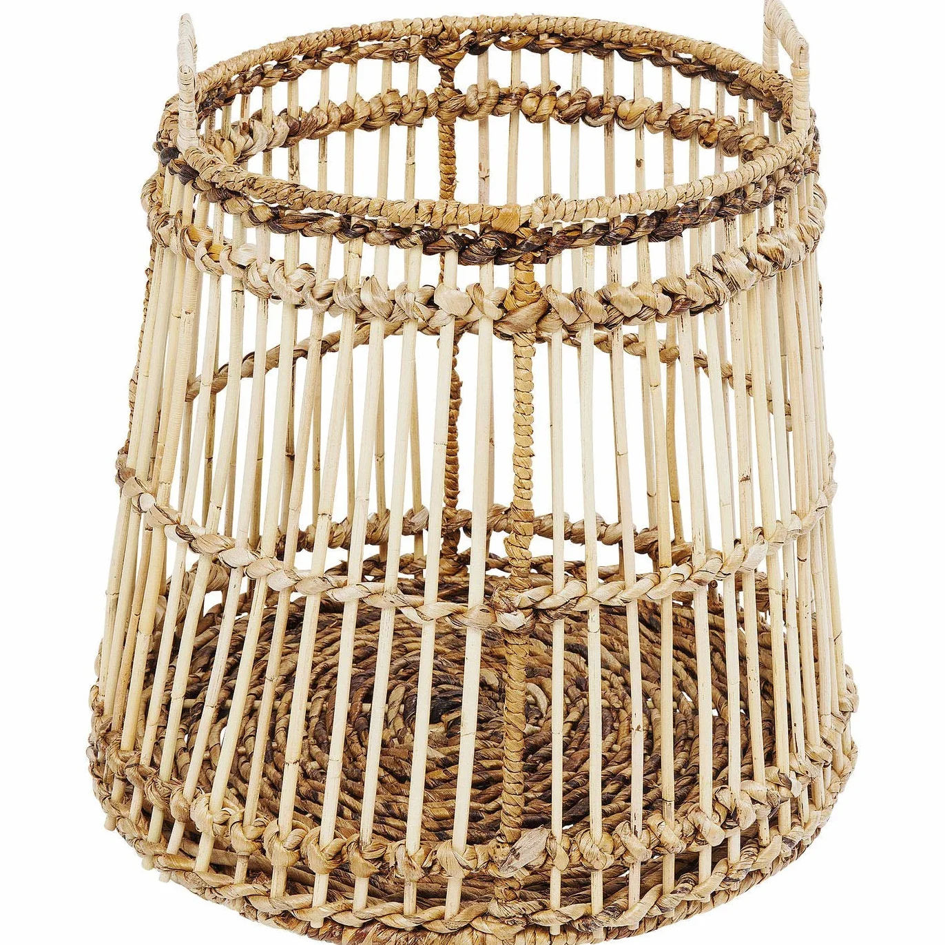 Kare Cestino Village Handle Ø 51 cm Naturale