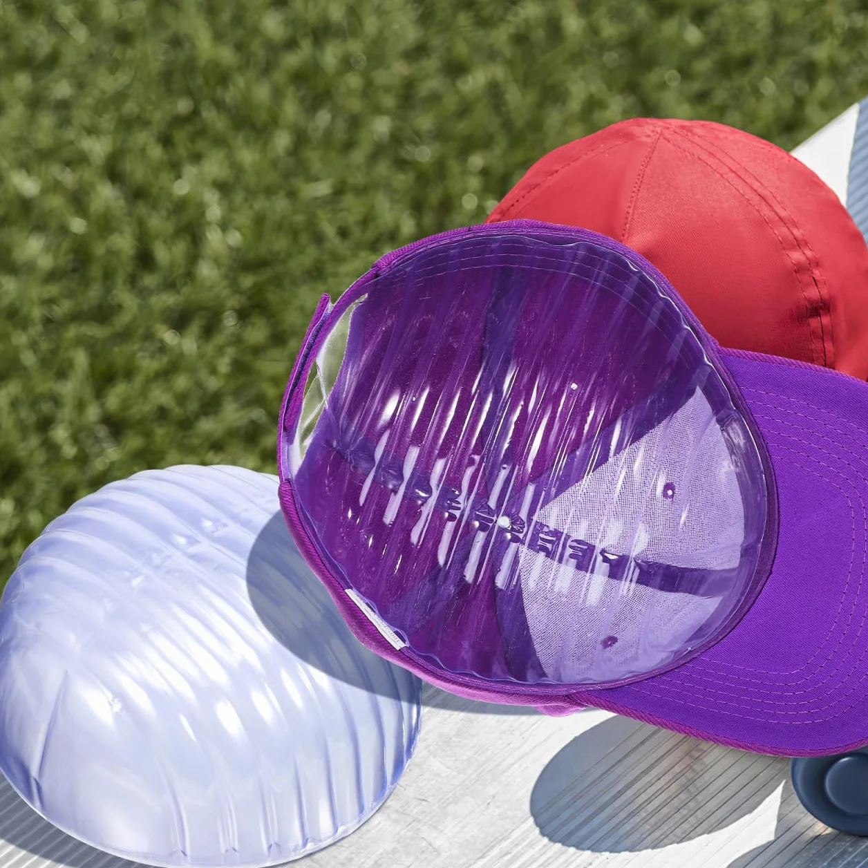 Modellatore per Cappelli Supporto per Cappello Piatto in PVC Set da 10 Pezzi Porta Cappelli da Esposizione Leggero e Resistente per Organizzazione Casalinga o Negozi