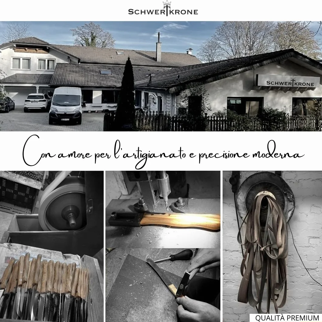 SCHWERTKRONE Forbici a Zig Zag per Tessuto Premium 23 cm - Acciaio Inox, Manici Ergonomici - Versatili per Bricolage e Tessuti - Forbice Sartoriale