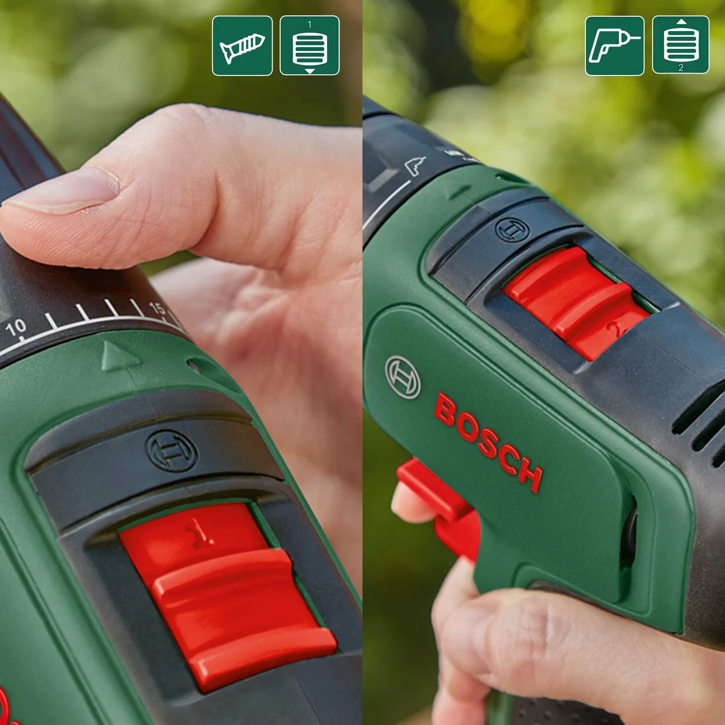 Bosch Home and Garden 06039D3006 Trapano, Green, 3/4 Pollice