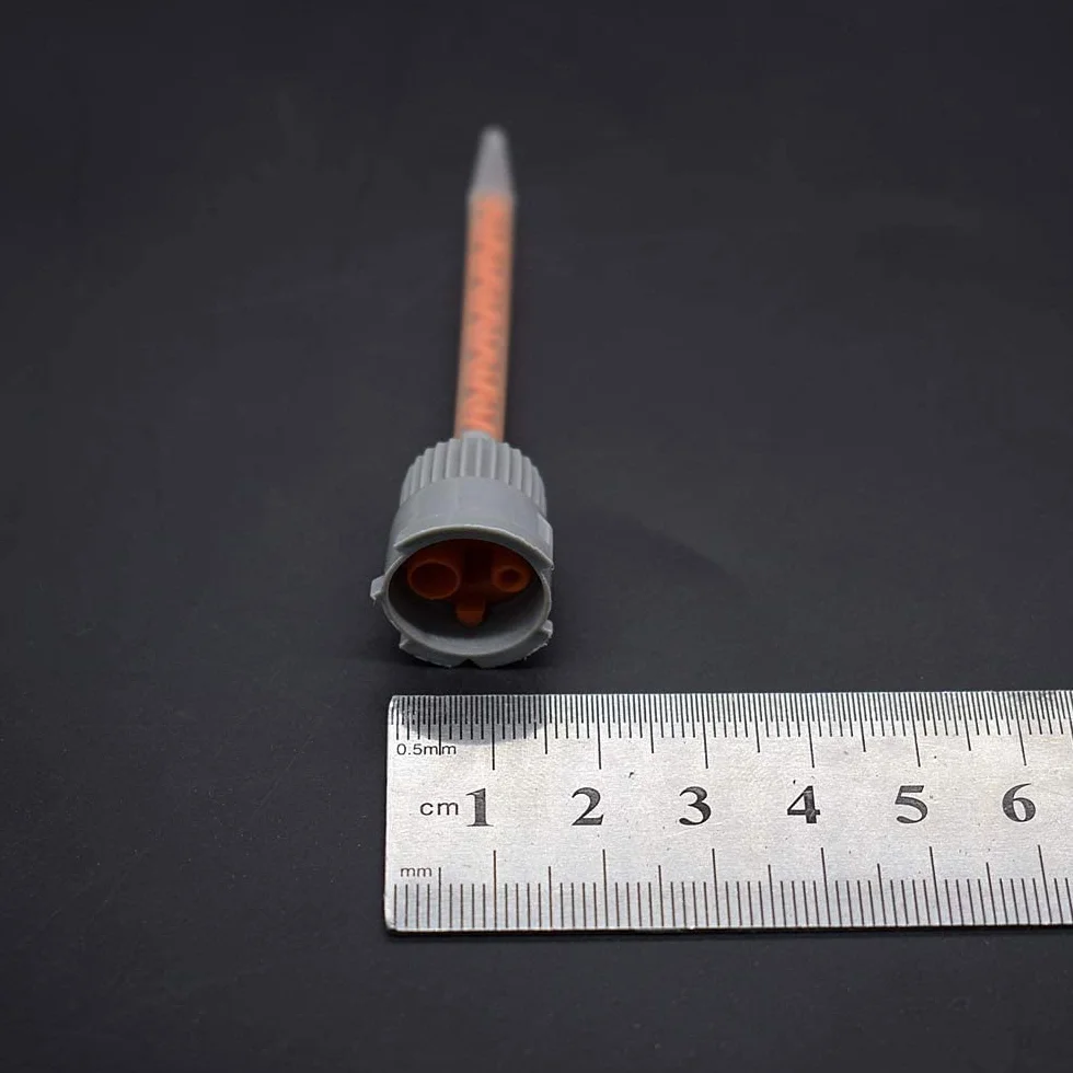 Ugelli per miscelare resina epossidica, ugelli per pistola adesiva per miscelare, applicatori per pistola per colla AB da 50 ml, 20 pezzi (rapporti applicatori 10:1)