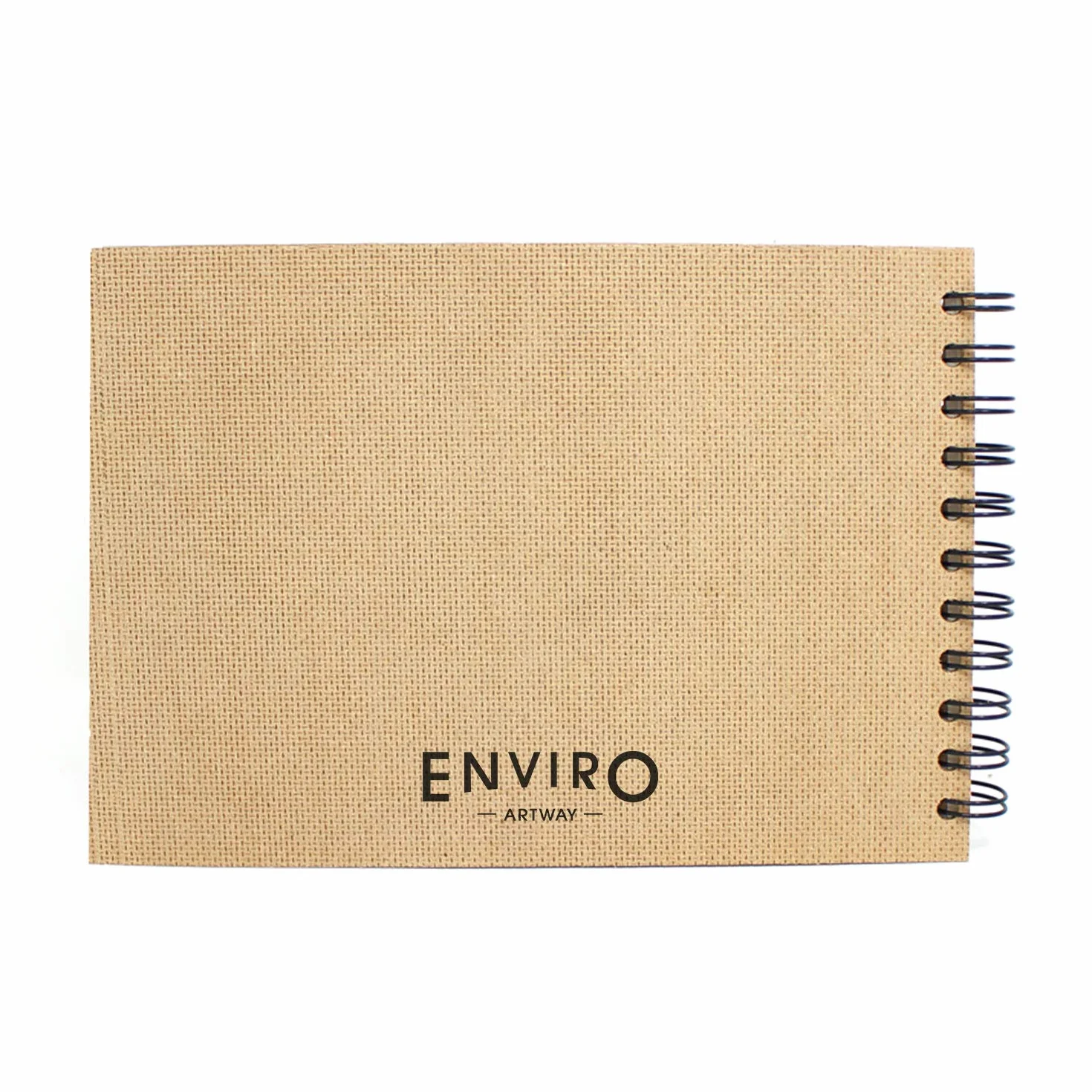 Artway Enviro - A5 Quaderno da disegno spiralato - Paesaggio - 70 facciate/35 pagine di carta riciclata da cartuccia da 170 gsm - Quaderno per schizzi 100% riciclato