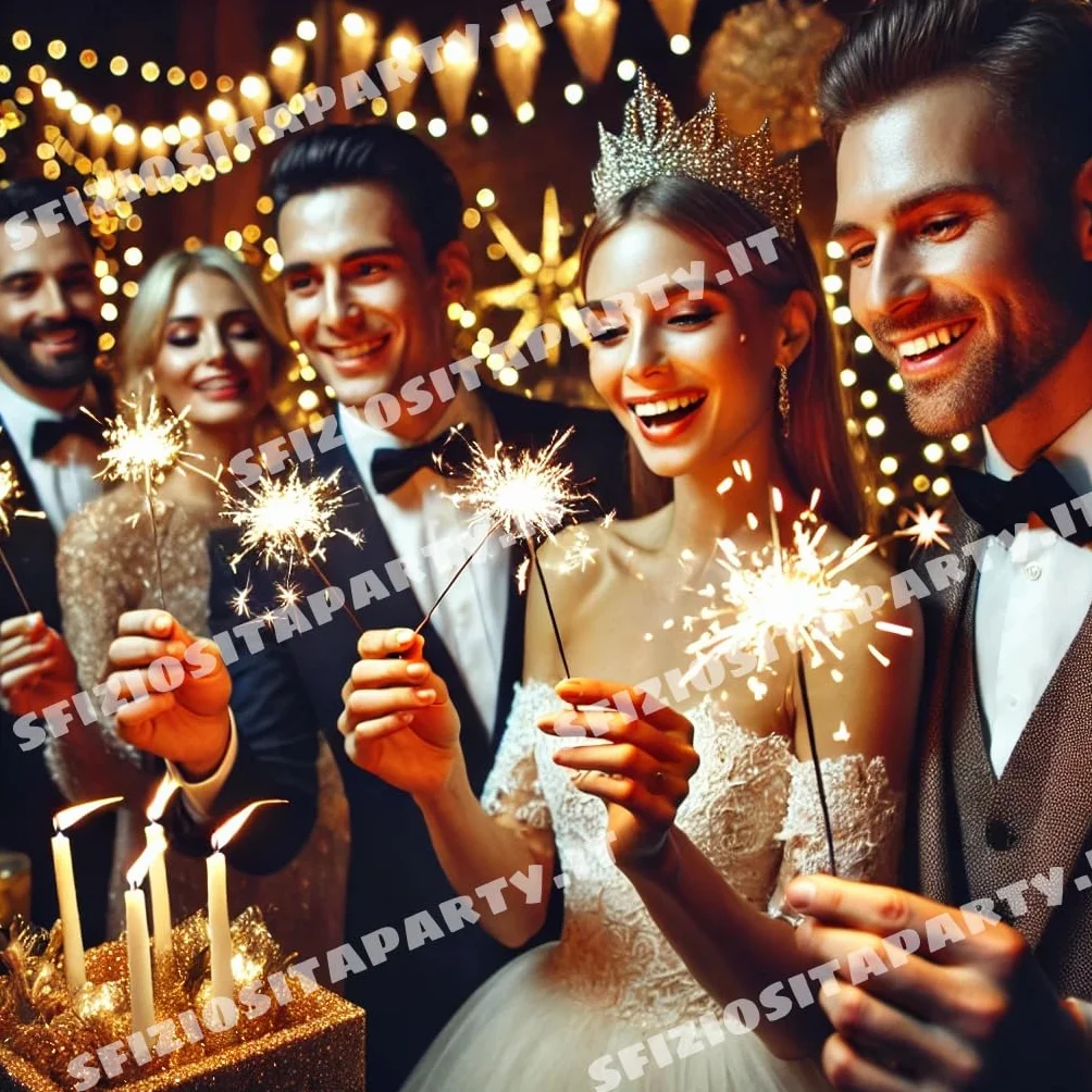 Candeline Magiche 17cm Kit 140 Bastoncini Scintillanti per Matrimonio Compleanno Feste