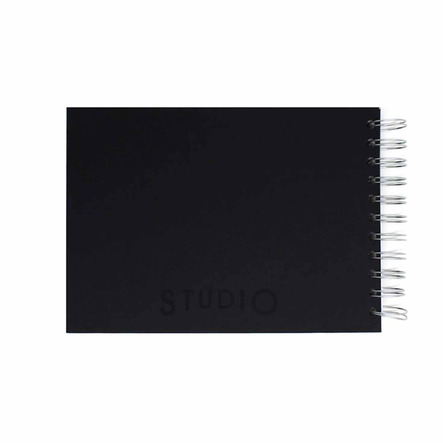 Artway Studio A5 Quaderno da Disegno Spiralato 96 Facciate Carta Cartuccia 170 gsm Nero